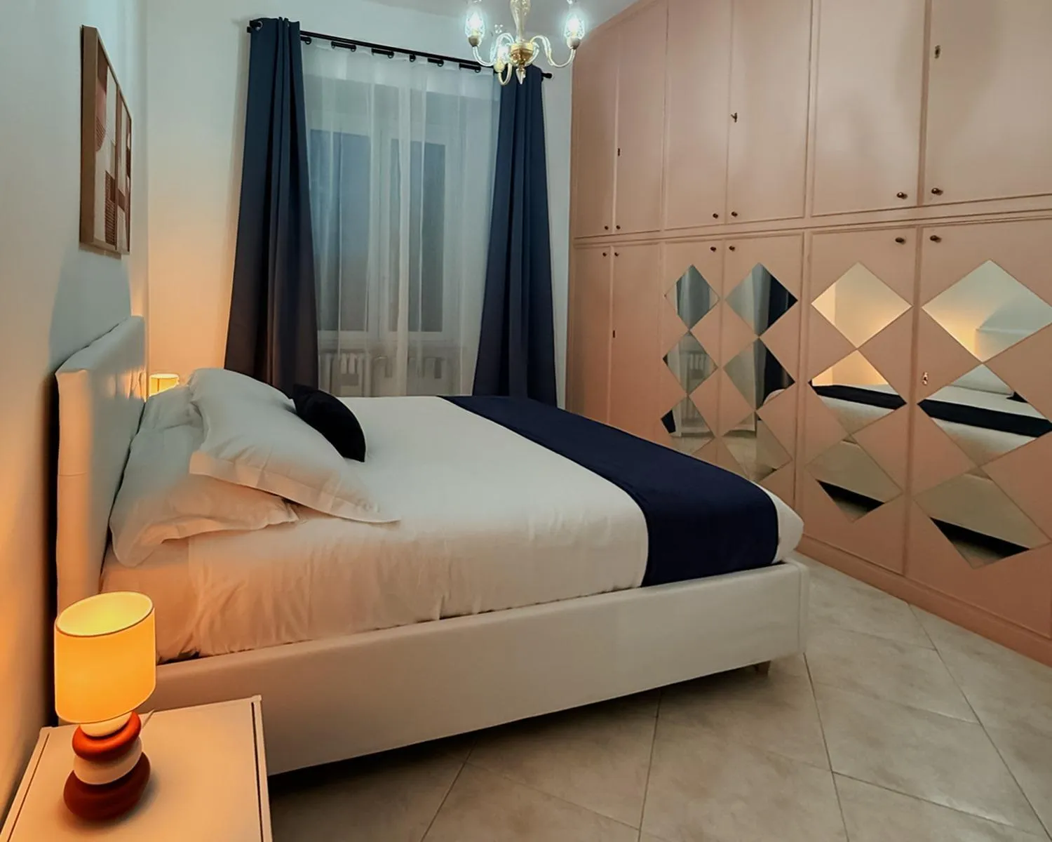 Photo of the whole room, Bed in Domus Chiara al Colosseo