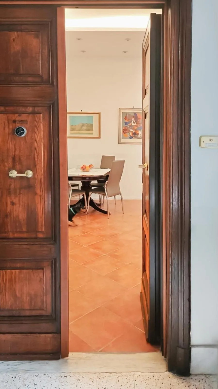 Living room in Domus Chiara al Colosseo