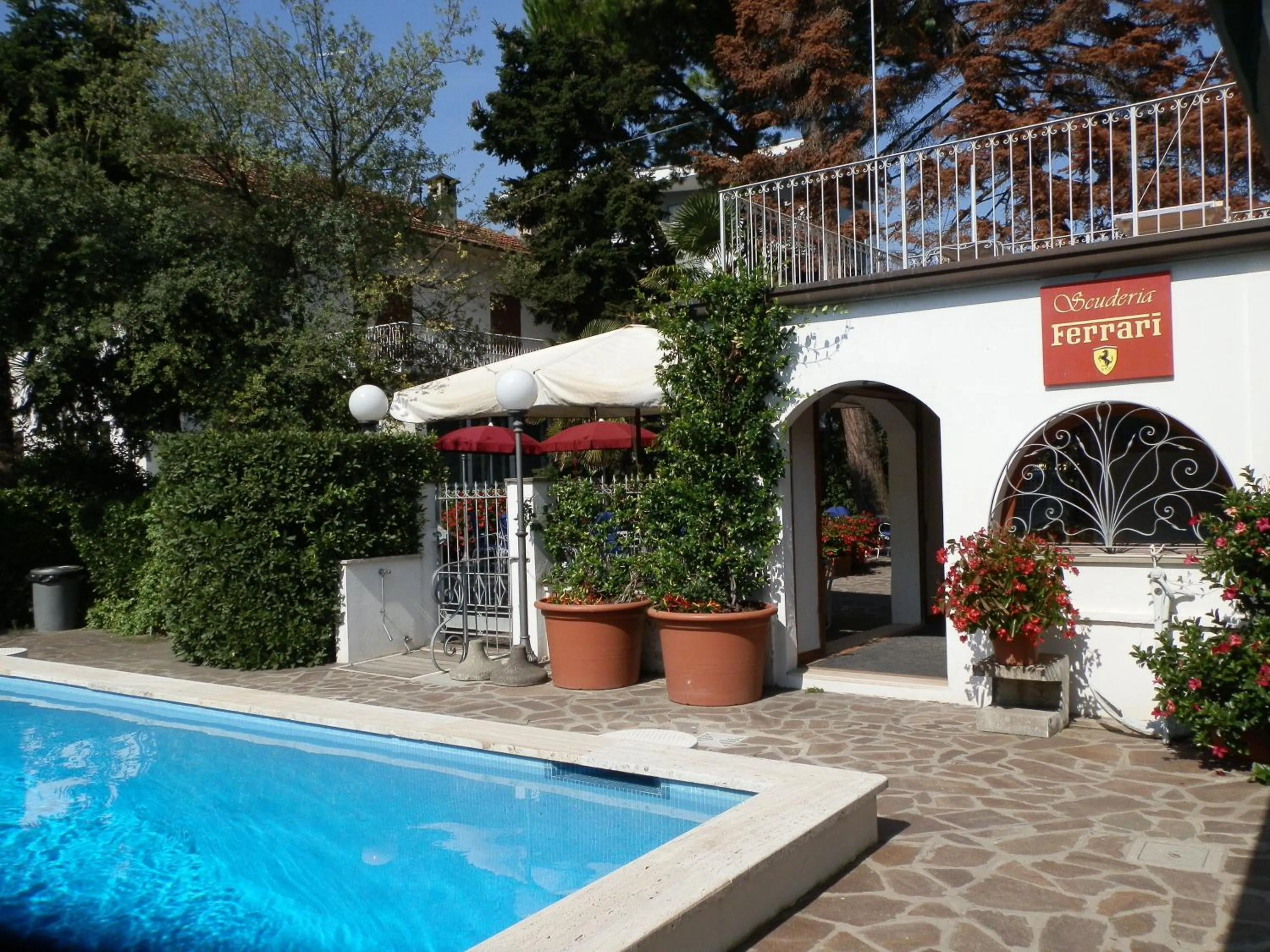 Garden in Hotel Nautic B&B