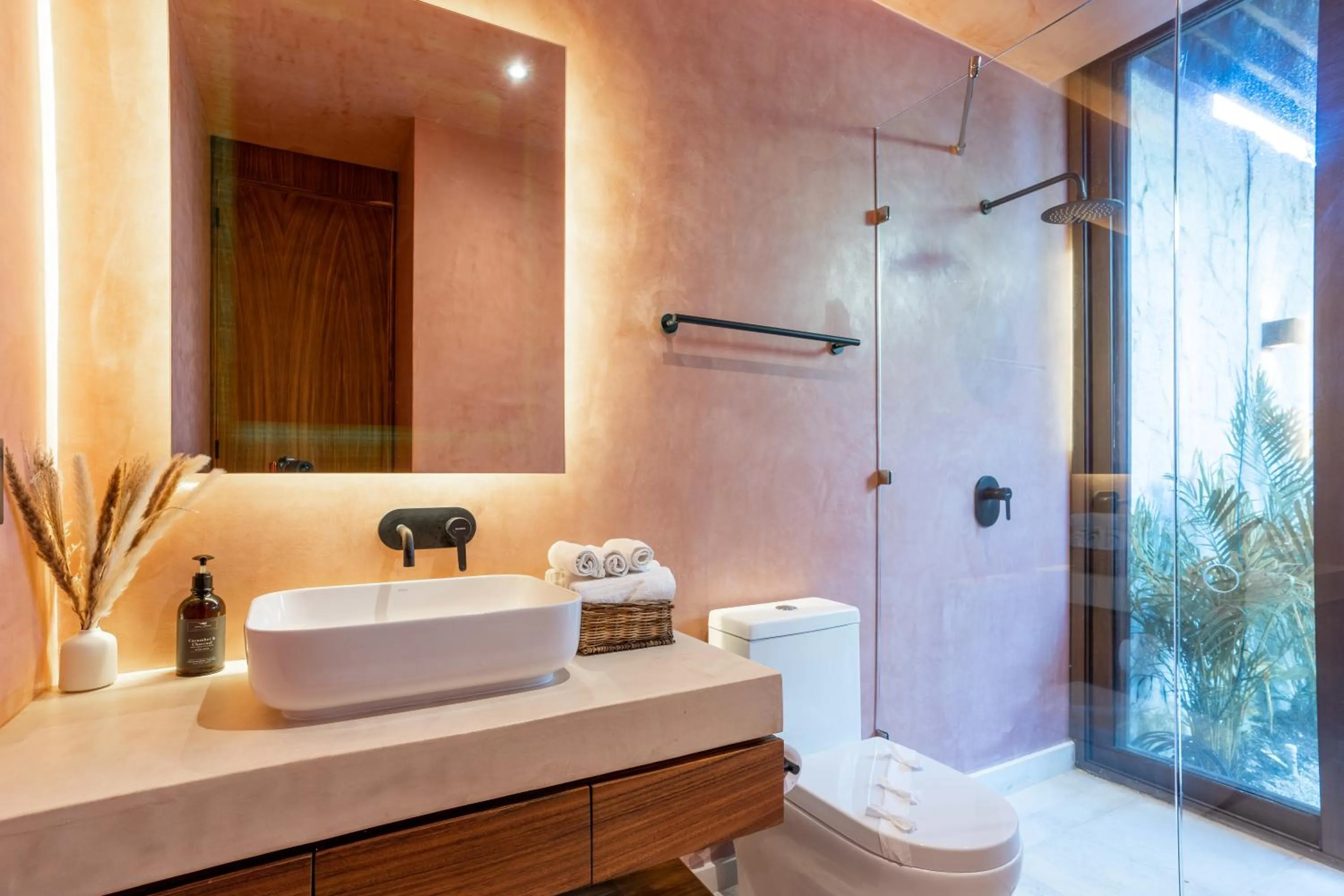 Shower in Entorno Tulum - Luxury Villas