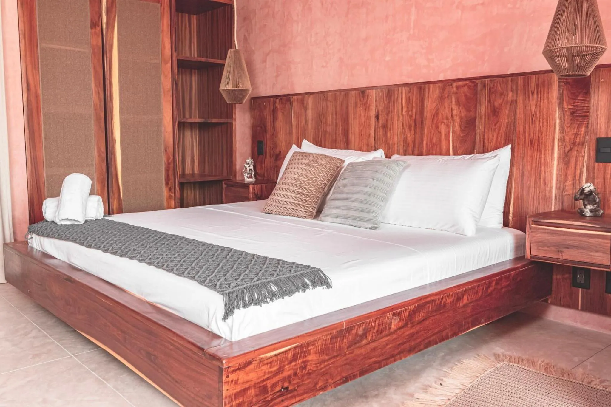 Bed in Entorno Tulum - Luxury Villas