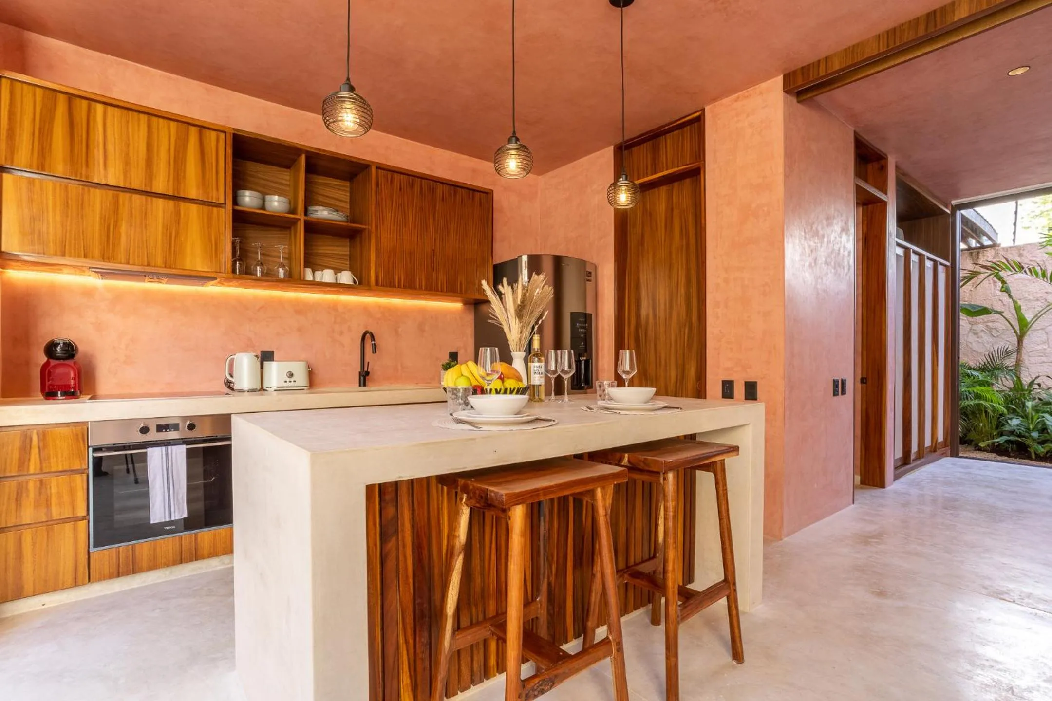 kitchen in Entorno Tulum - Luxury Villas