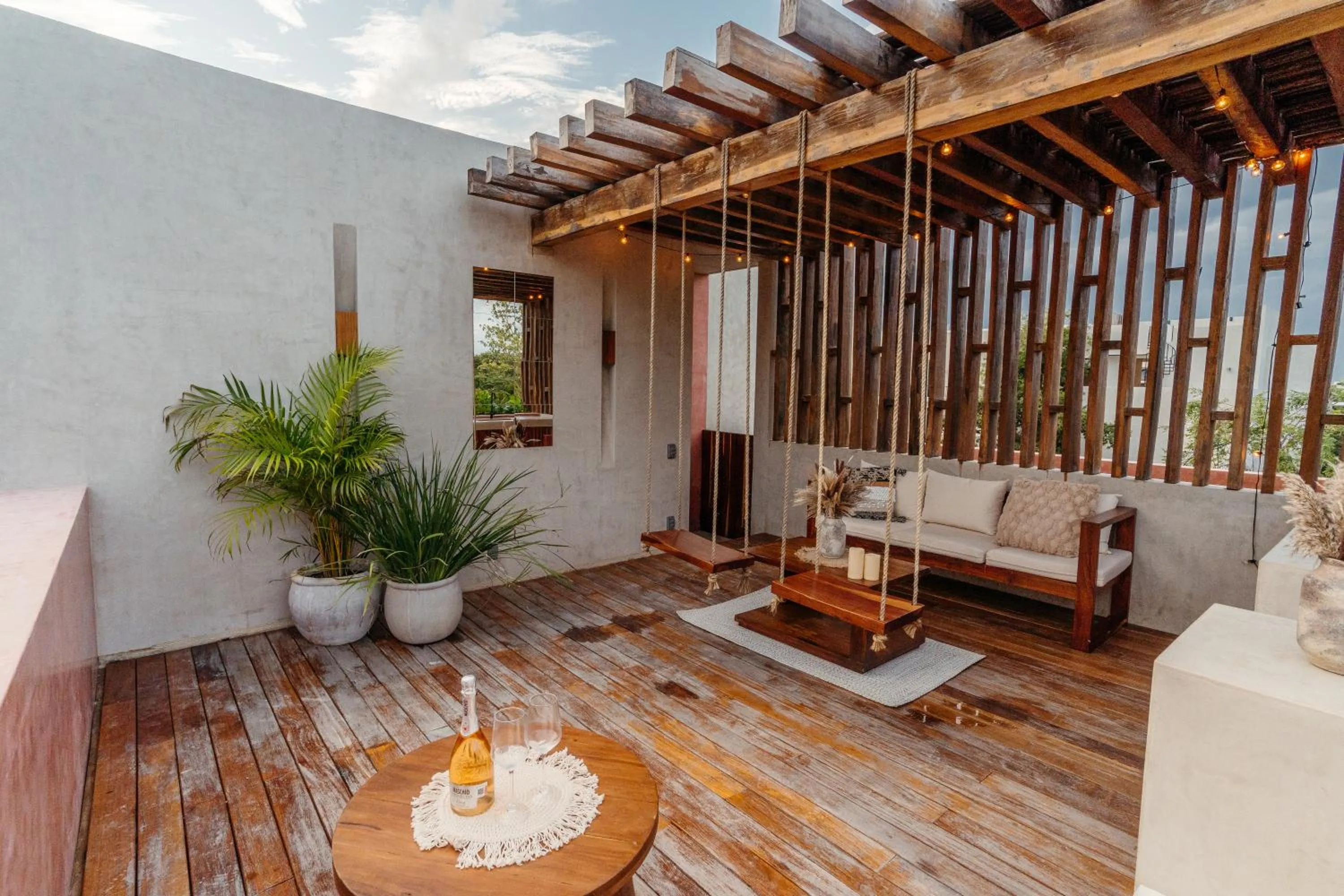 Seating area in Entorno Tulum - Luxury Villas