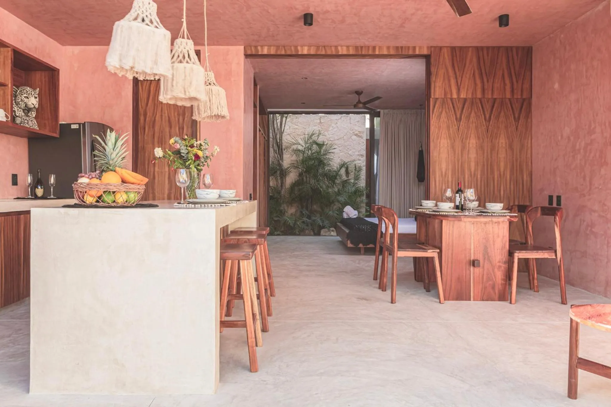 Kitchen or kitchenette in Entorno Tulum - Luxury Villas