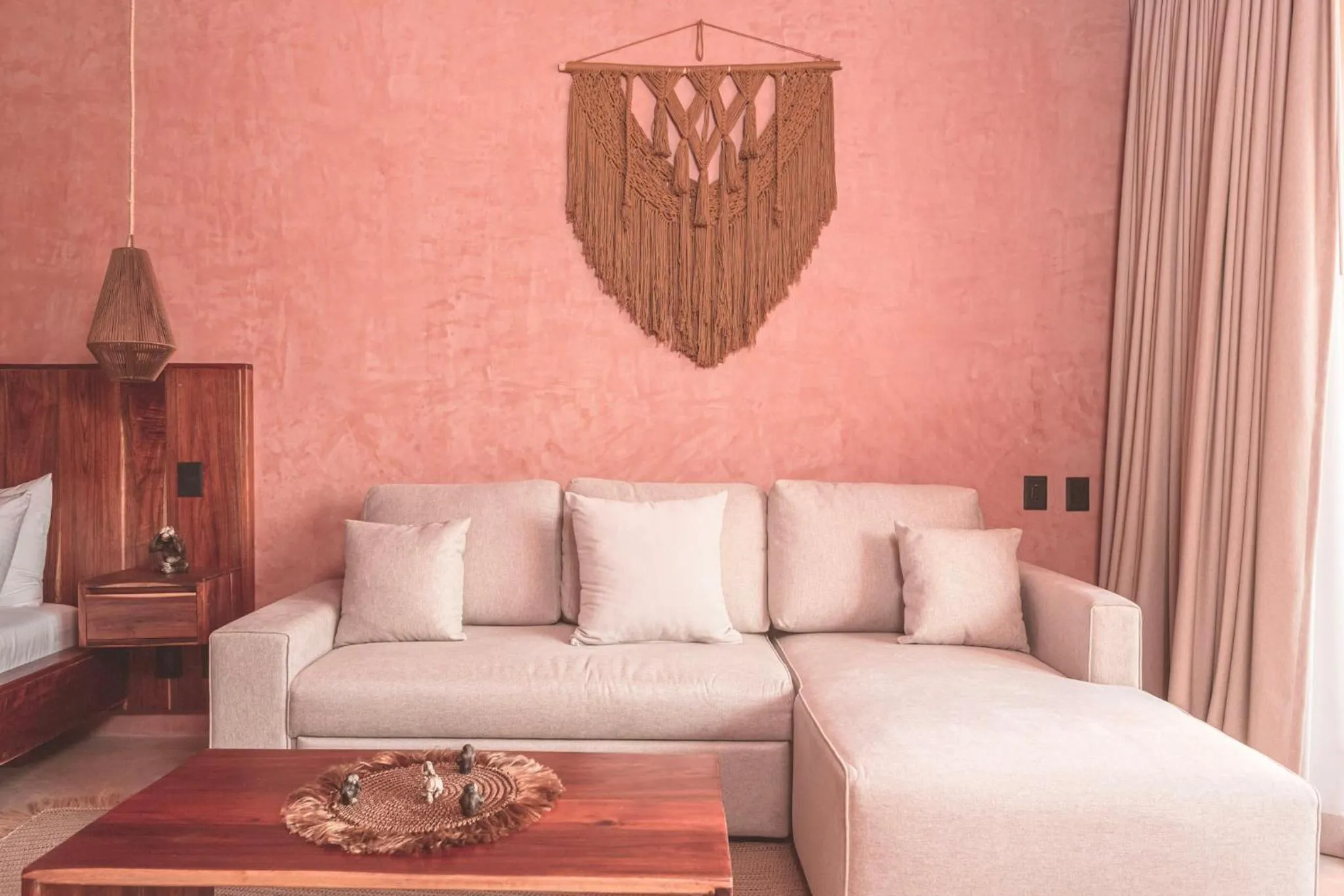 Living room in Entorno Tulum - Luxury Villas