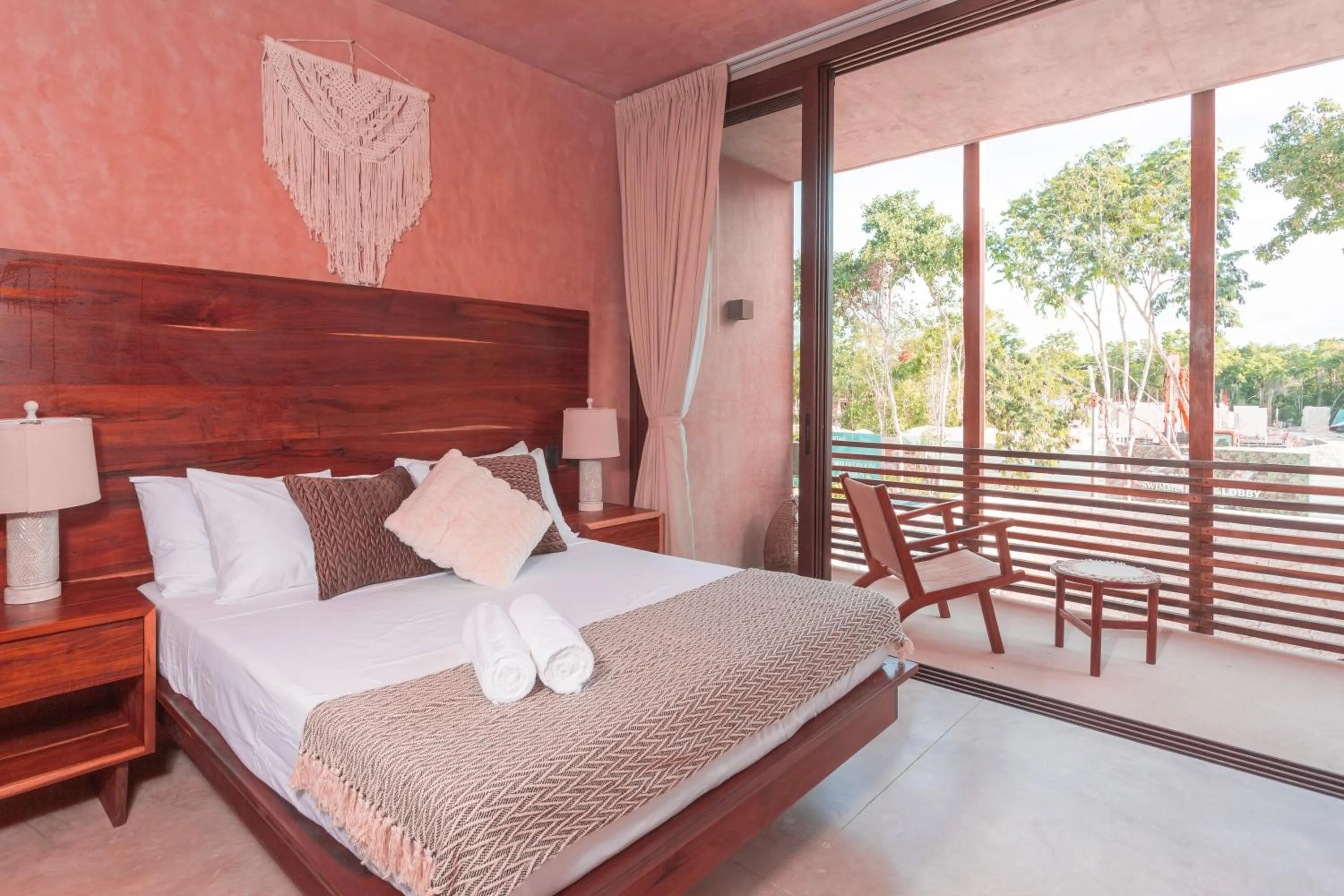 Bedroom, Bed in Entorno Tulum - Luxury Villas
