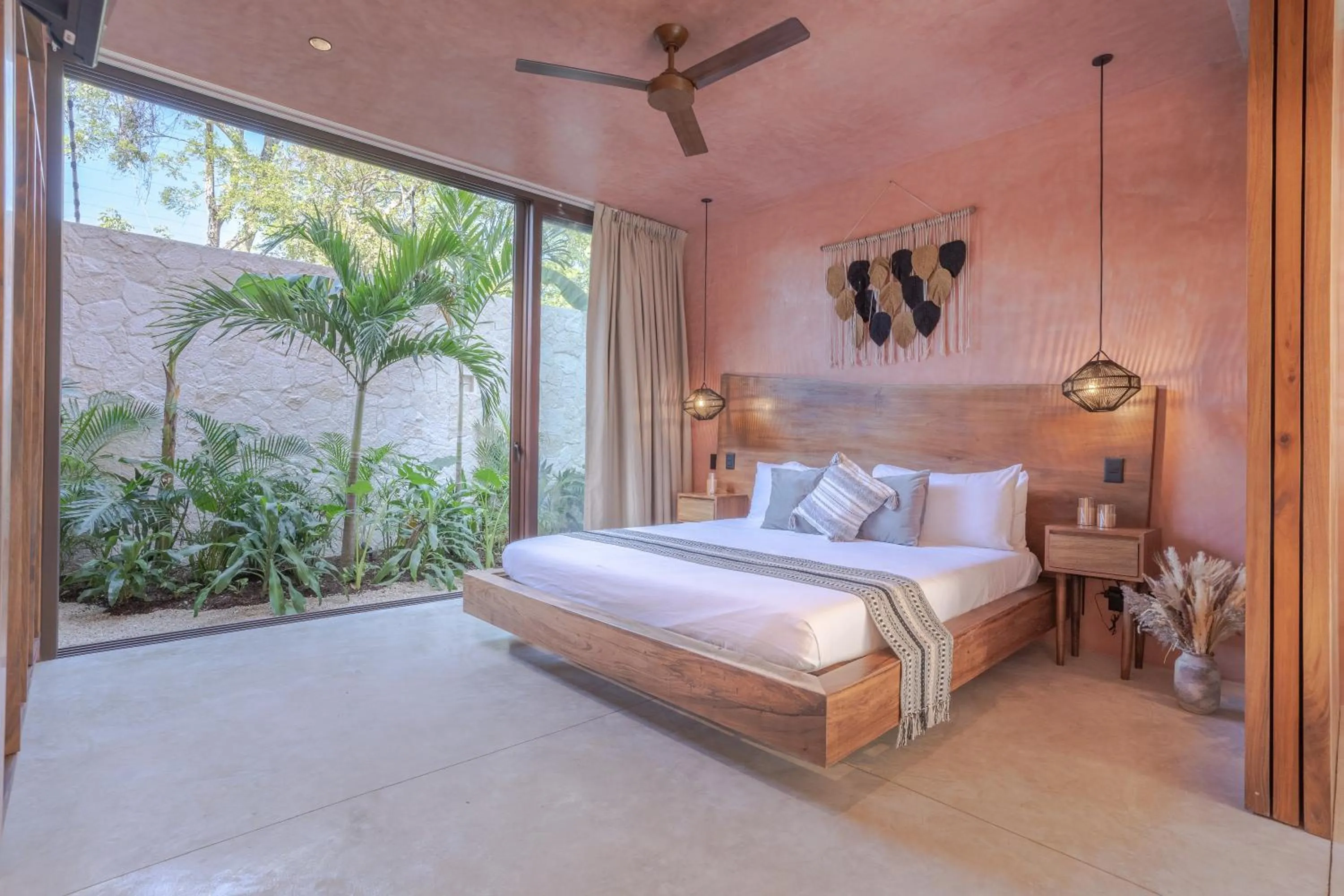 Bed in Entorno Tulum - Luxury Villas