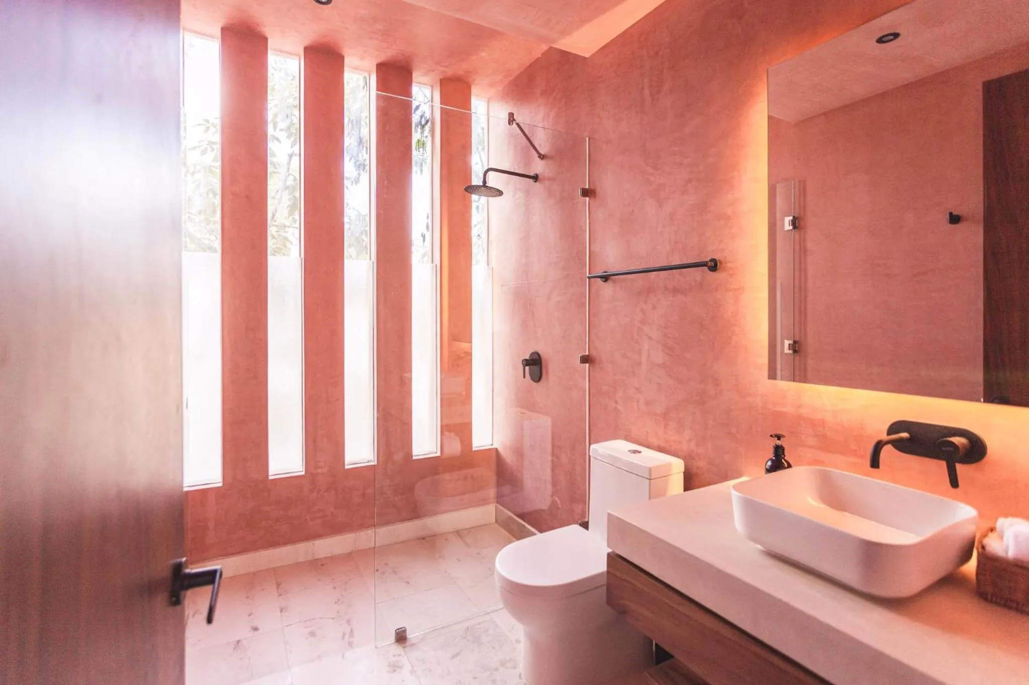Shower in Entorno Tulum - Luxury Villas