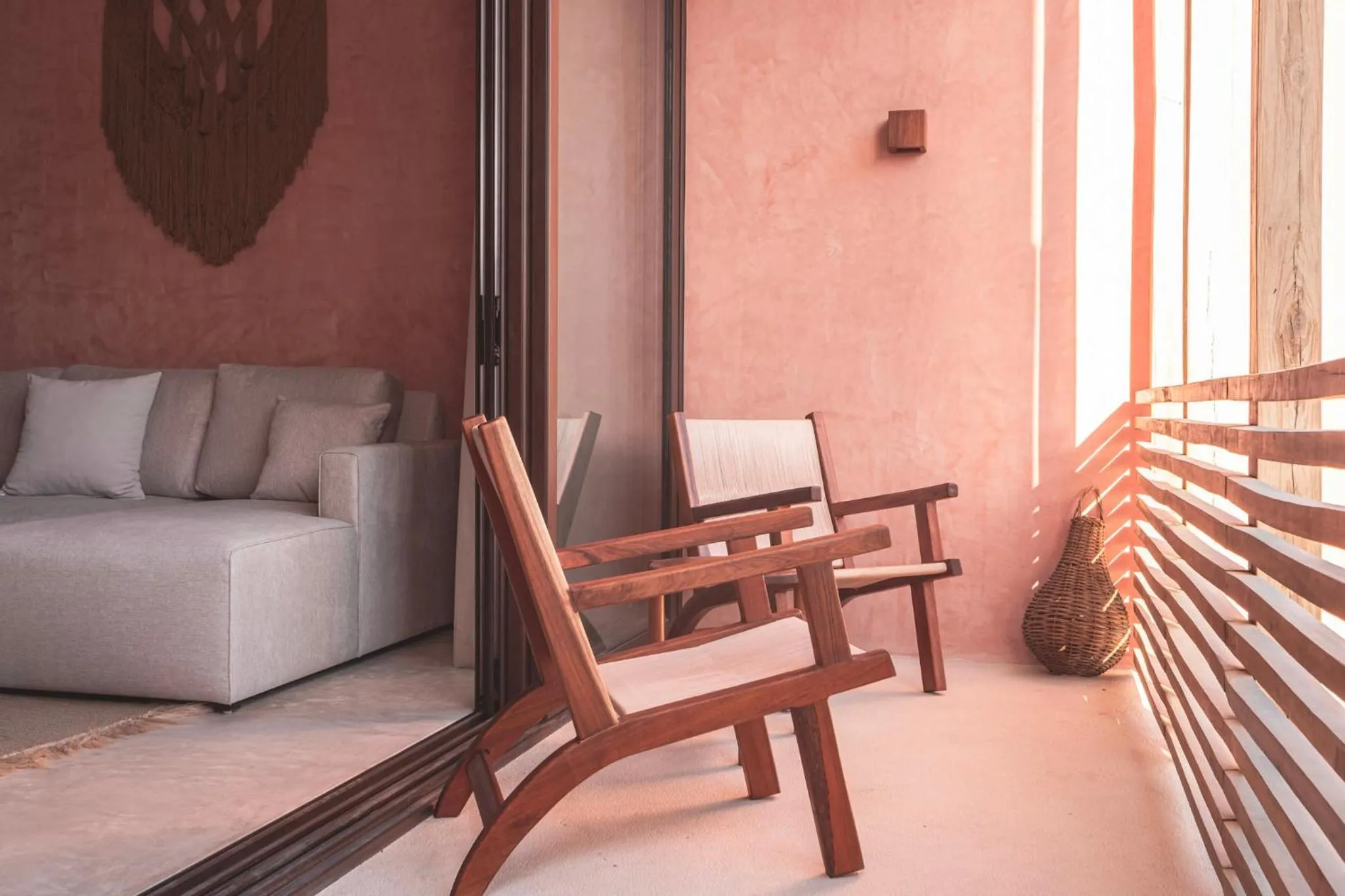 Living room in Entorno Tulum - Luxury Villas