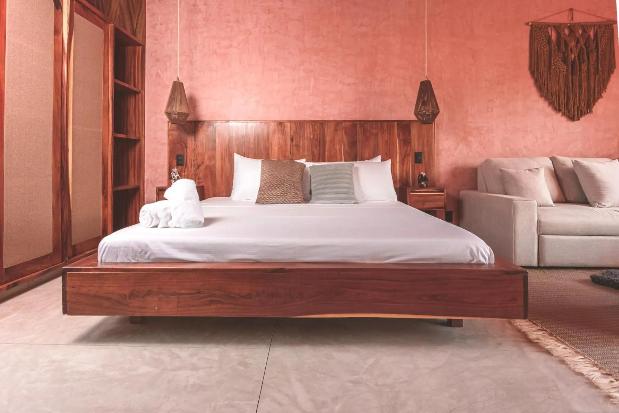 Bed in Entorno Tulum - Luxury Villas