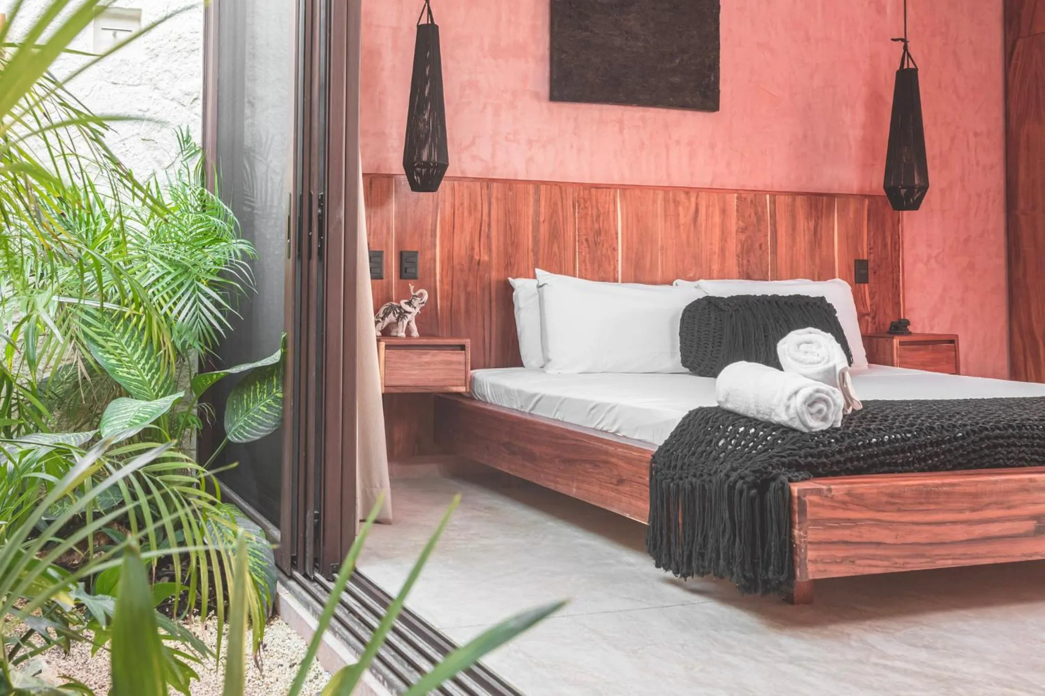 Bed in Entorno Tulum - Luxury Villas