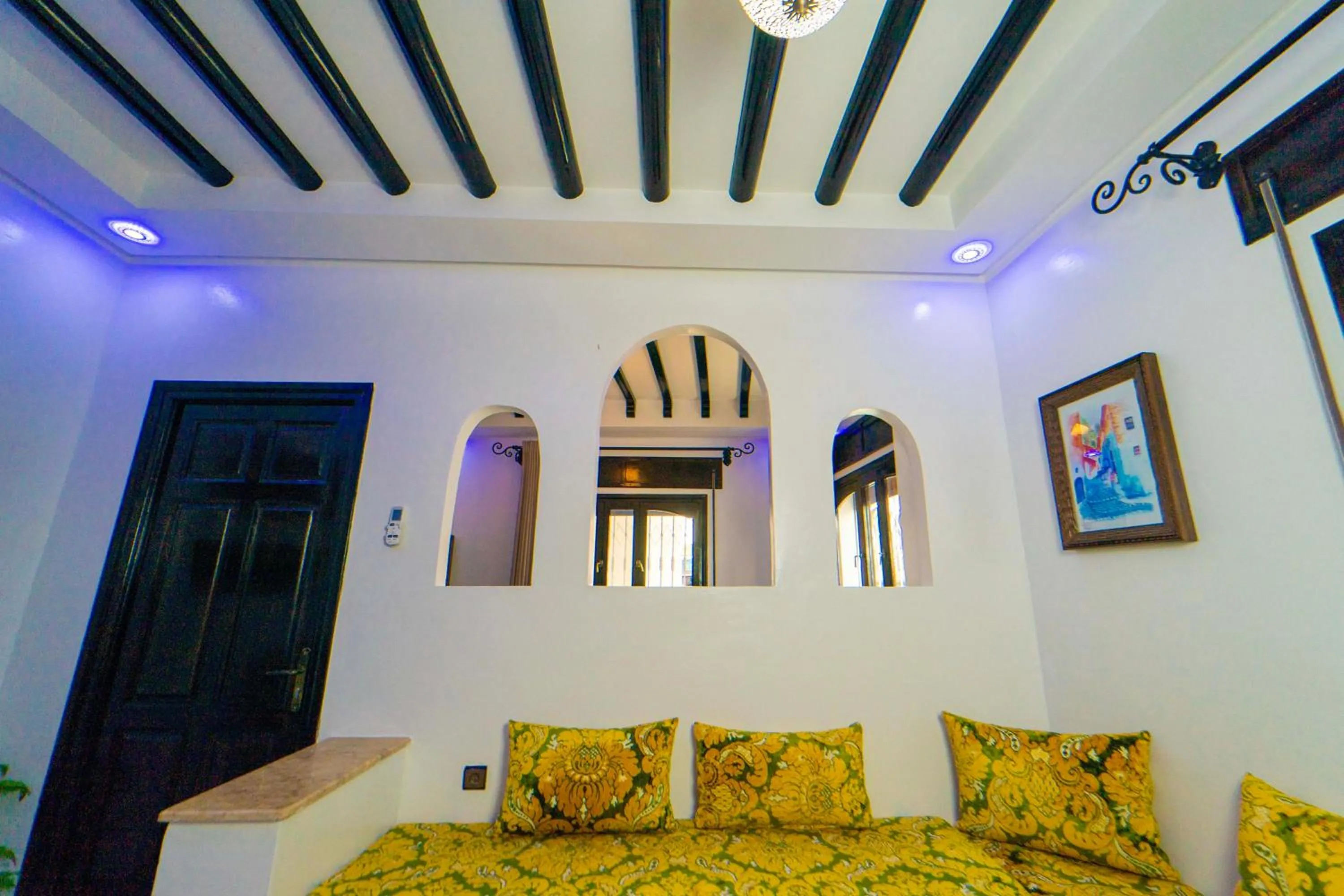 Seating area in Maison d'hôtes Afassi