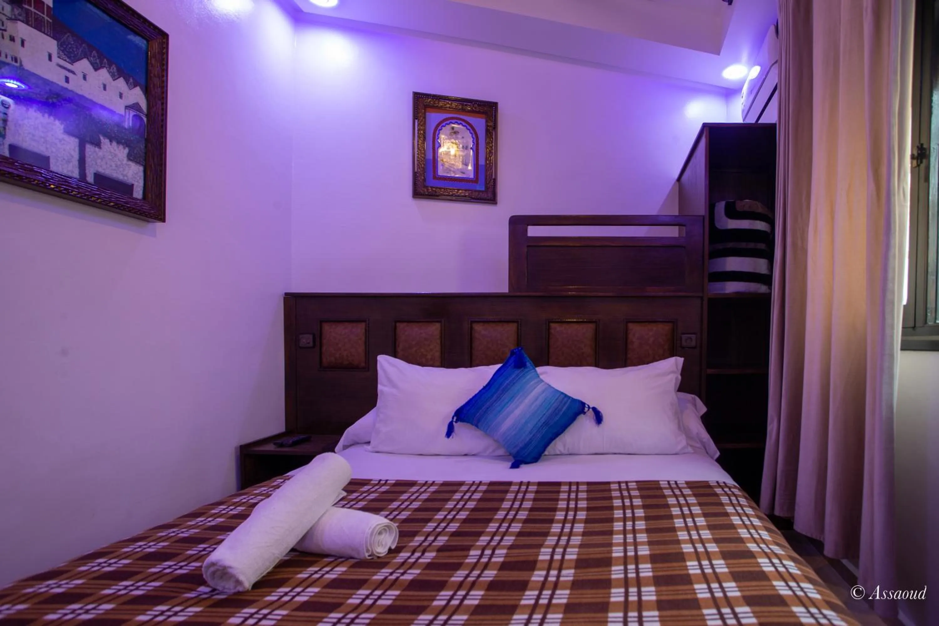 Bed in Maison d'hôtes Afassi