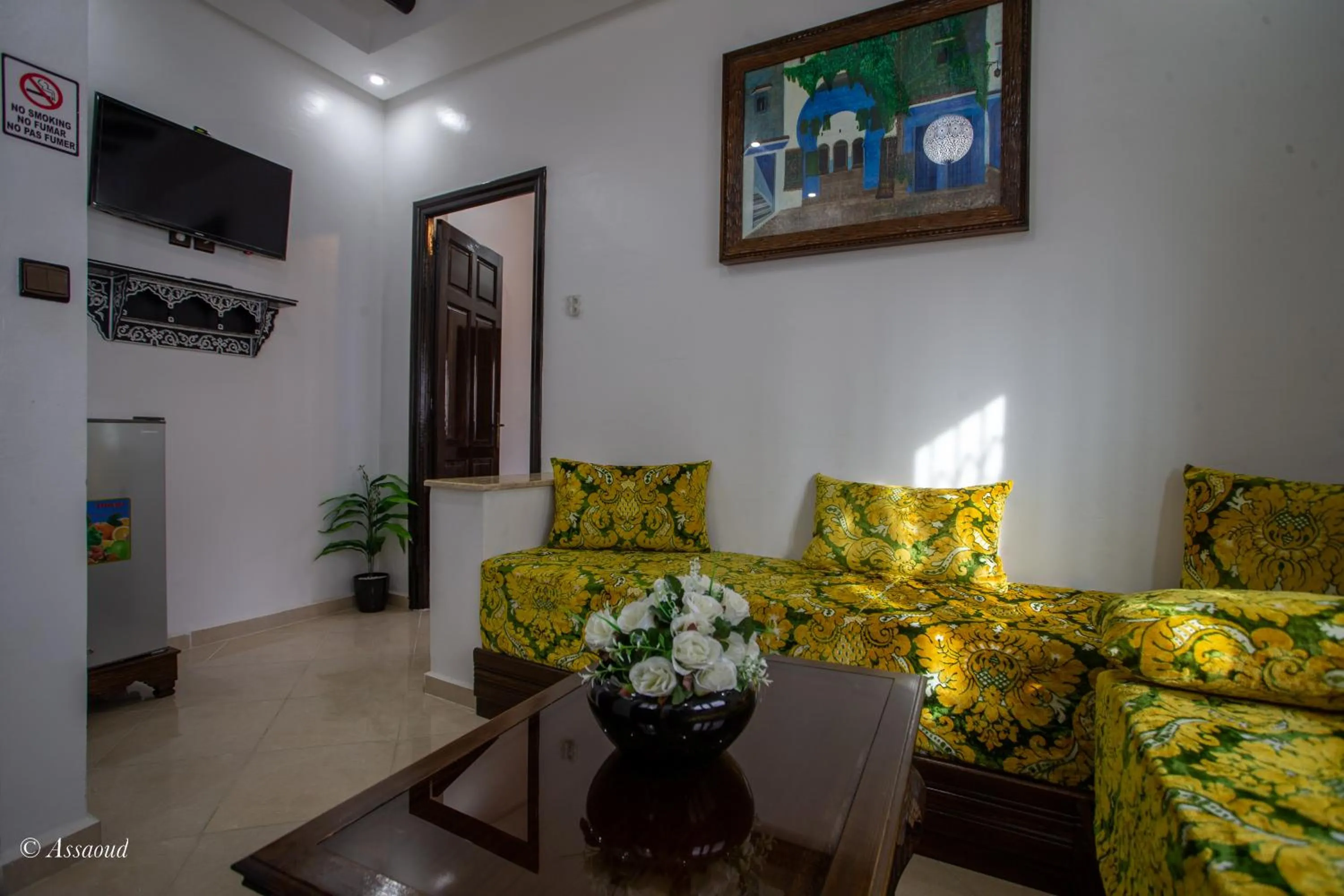 Seating area in Maison d'hôtes Afassi