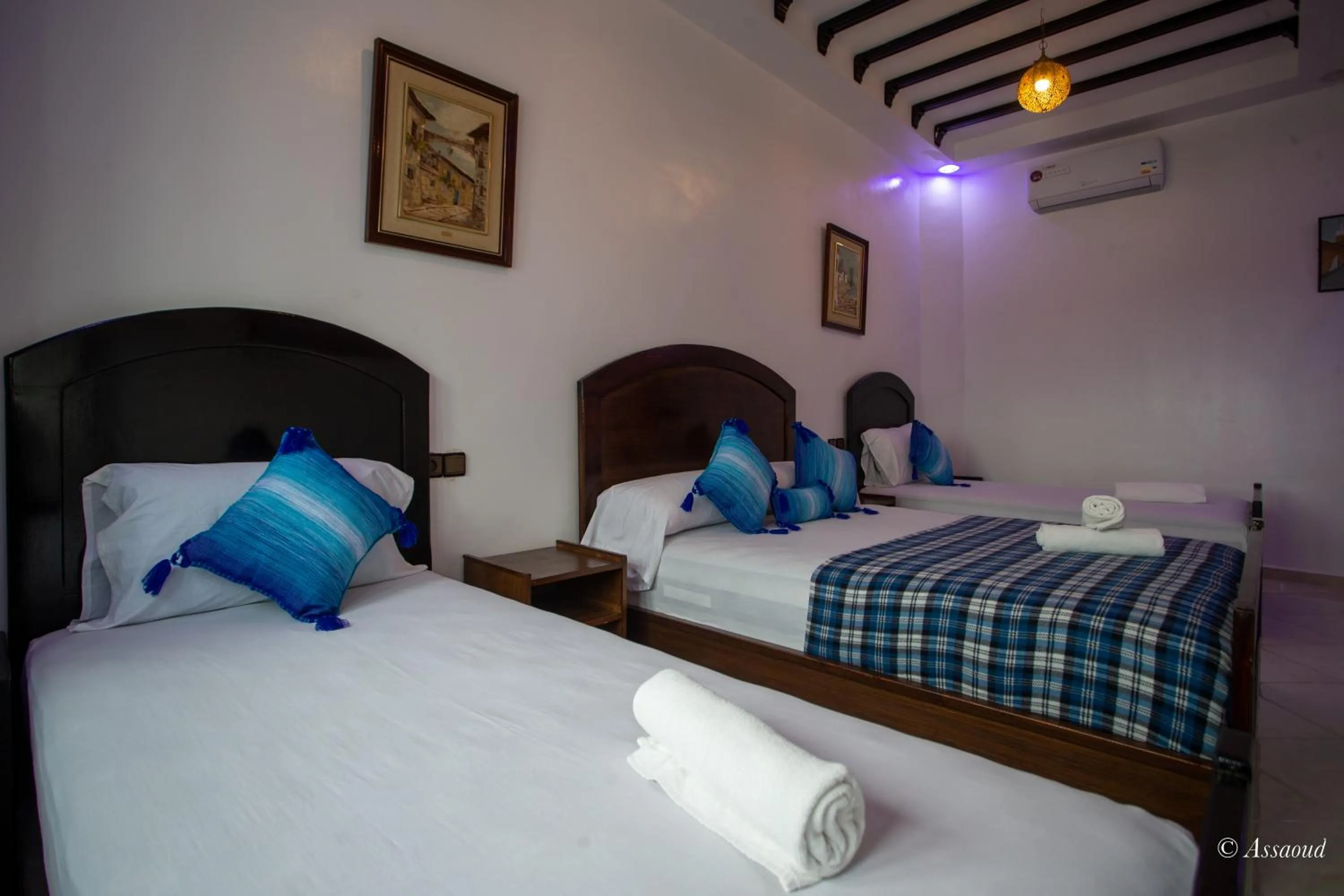 Bed in Maison d'hôtes Afassi