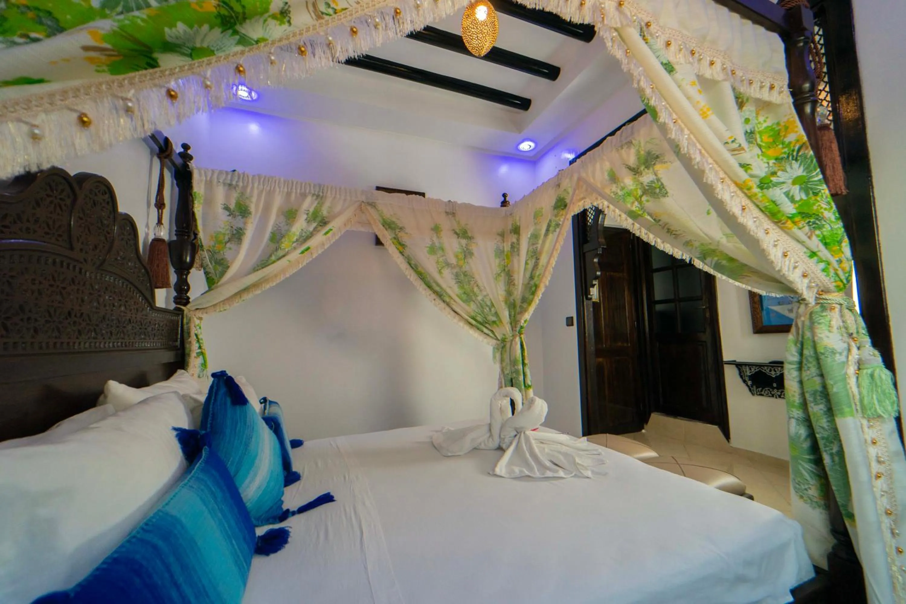 Bed in Maison d'hôtes Afassi