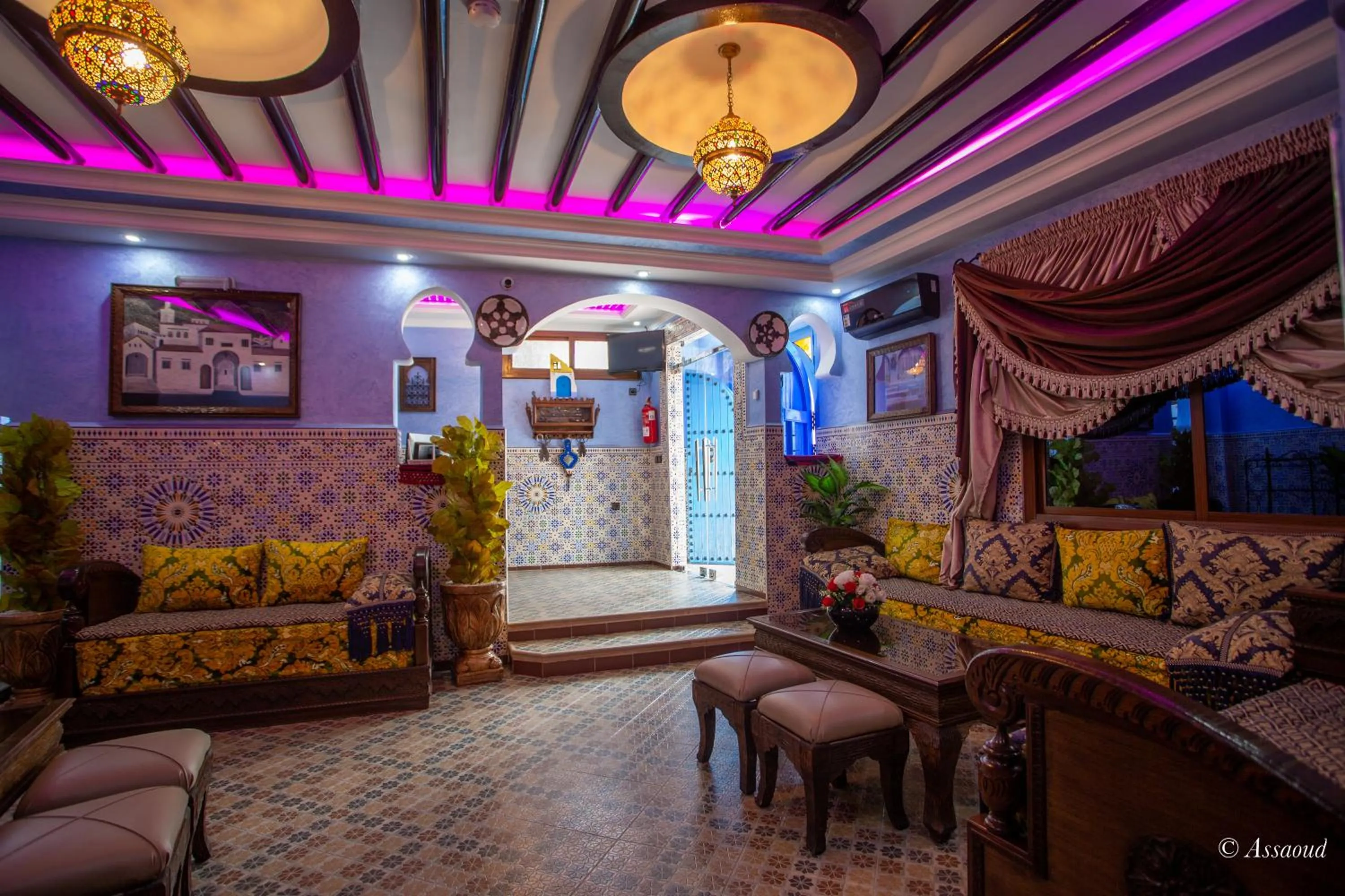 Living room in Maison d'hôtes Afassi