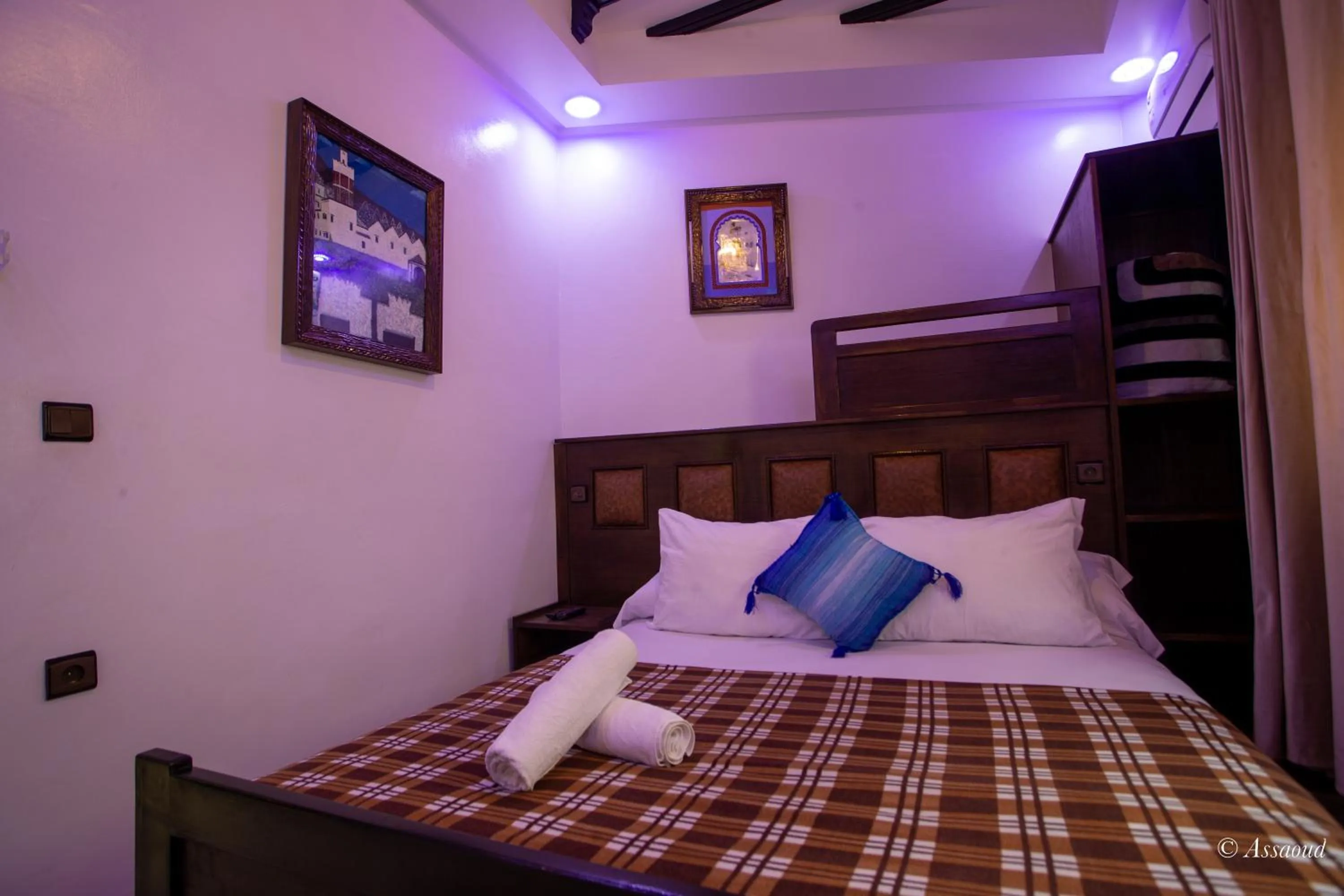 Bed in Maison d'hôtes Afassi