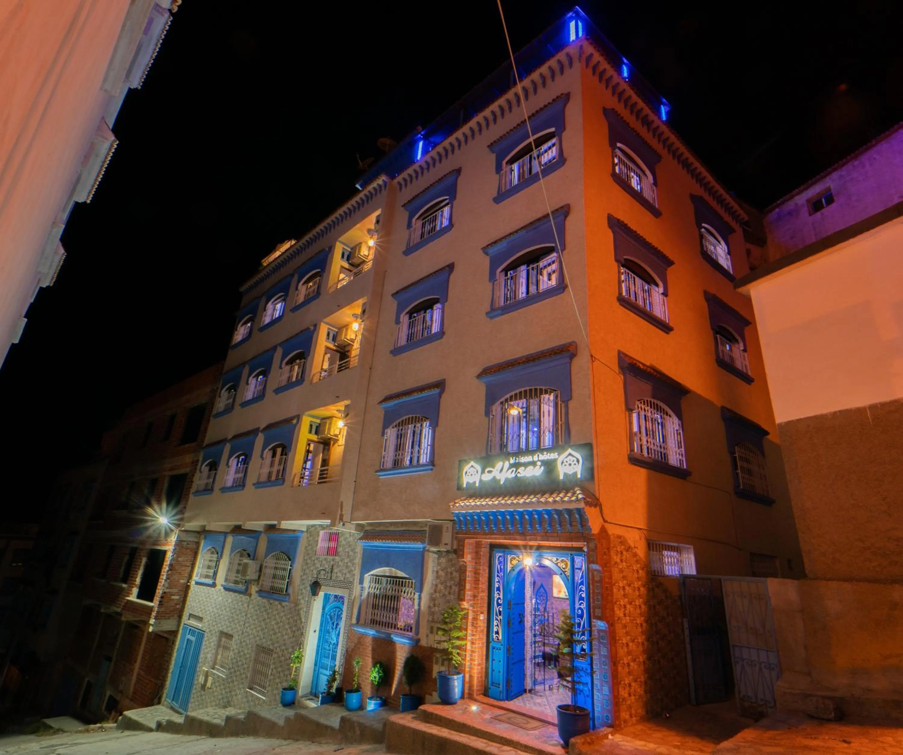 Property building in Maison d'hôtes Afassi