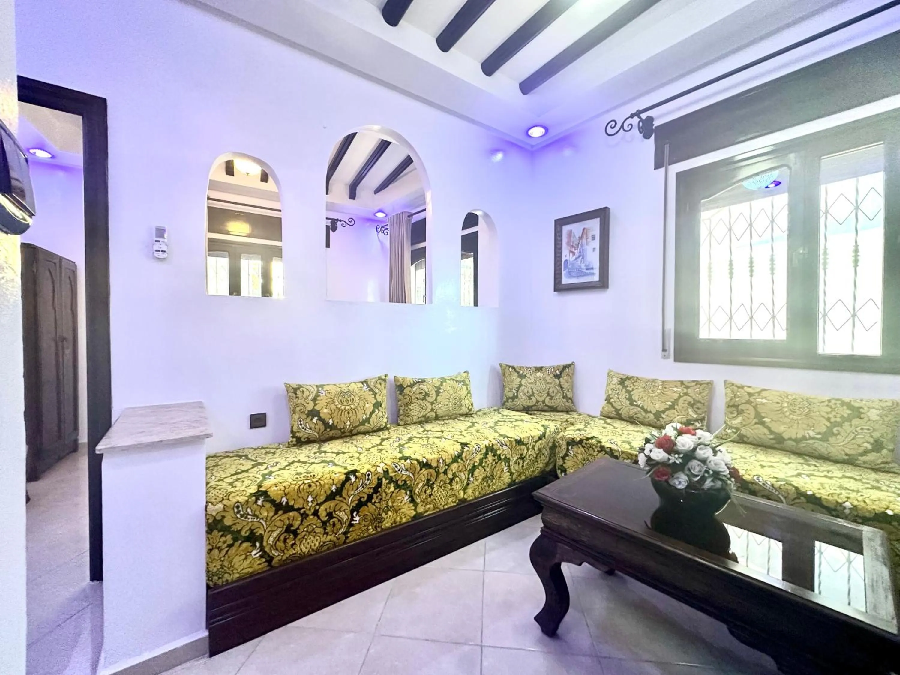 Living room in Maison d'hôtes Afassi