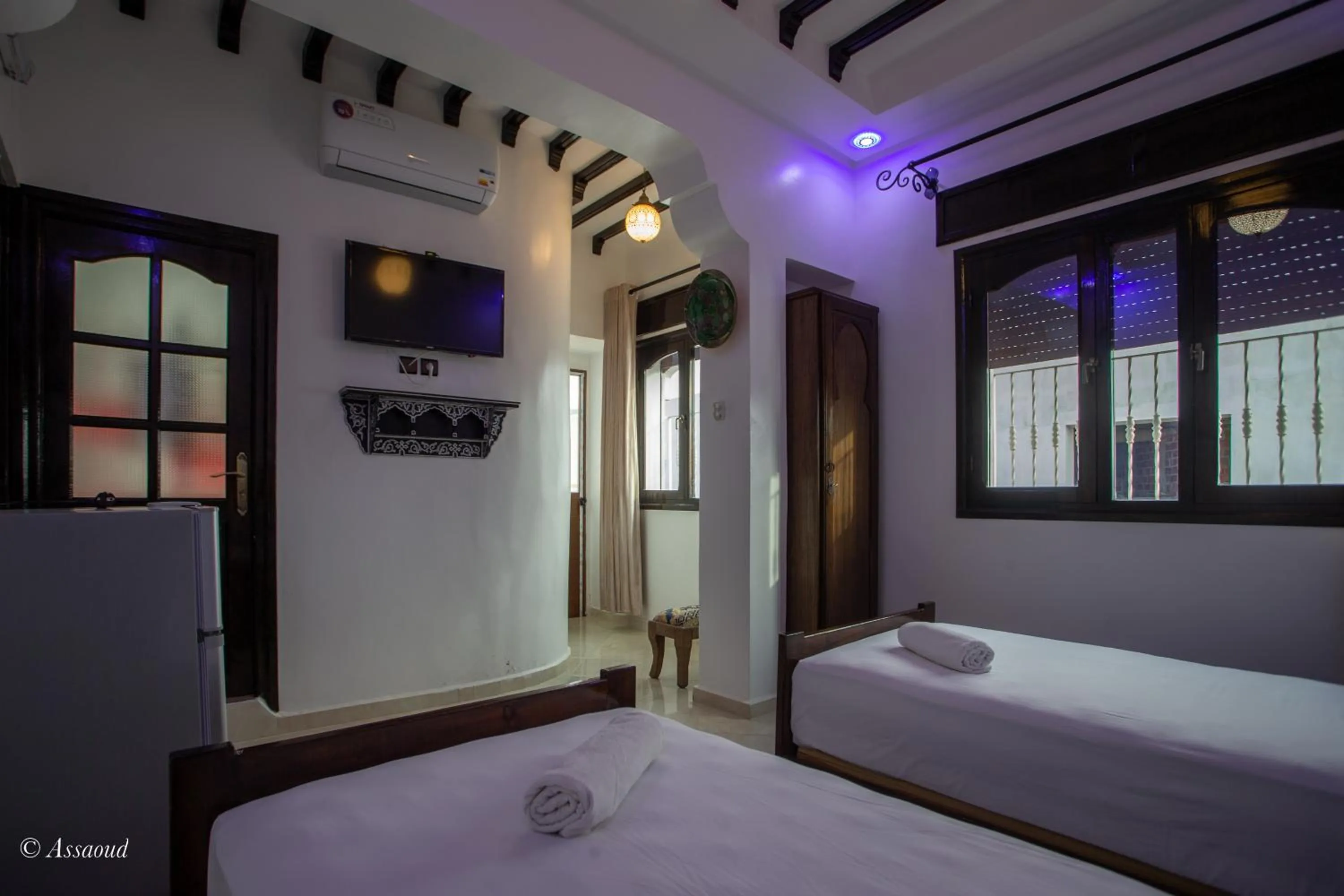 Bed in Maison d'hôtes Afassi