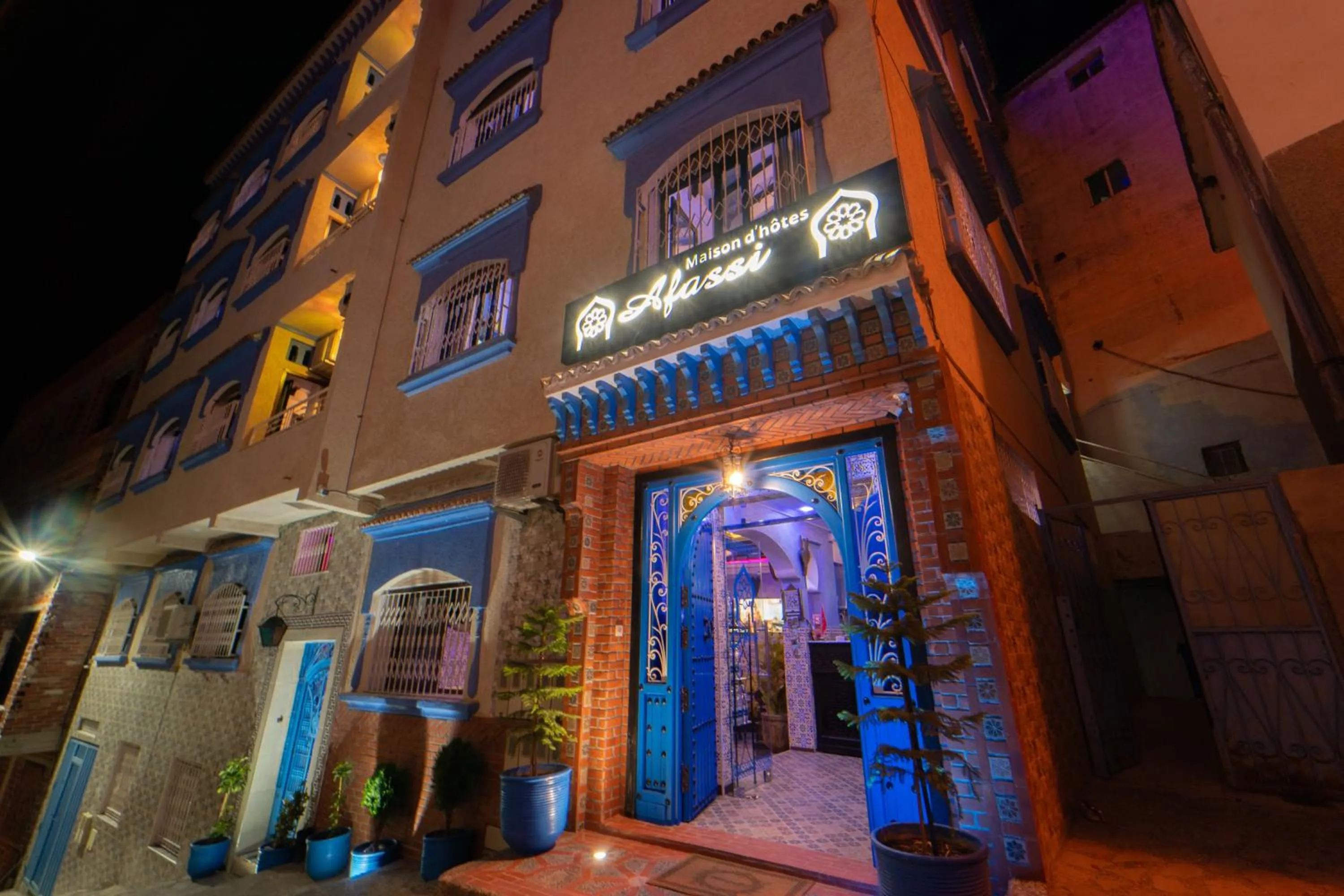 Property building in Maison d'hôtes Afassi