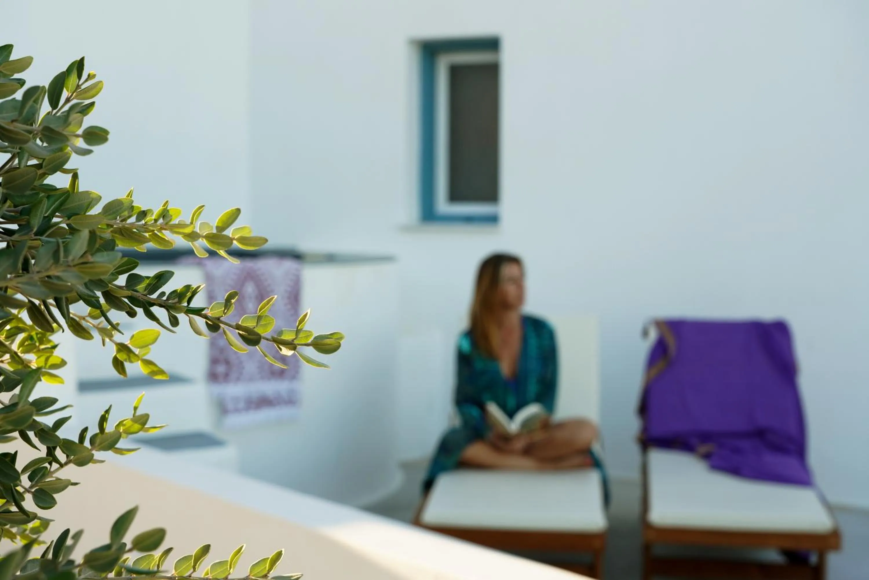 Patio in Athiri Santorini Hotel