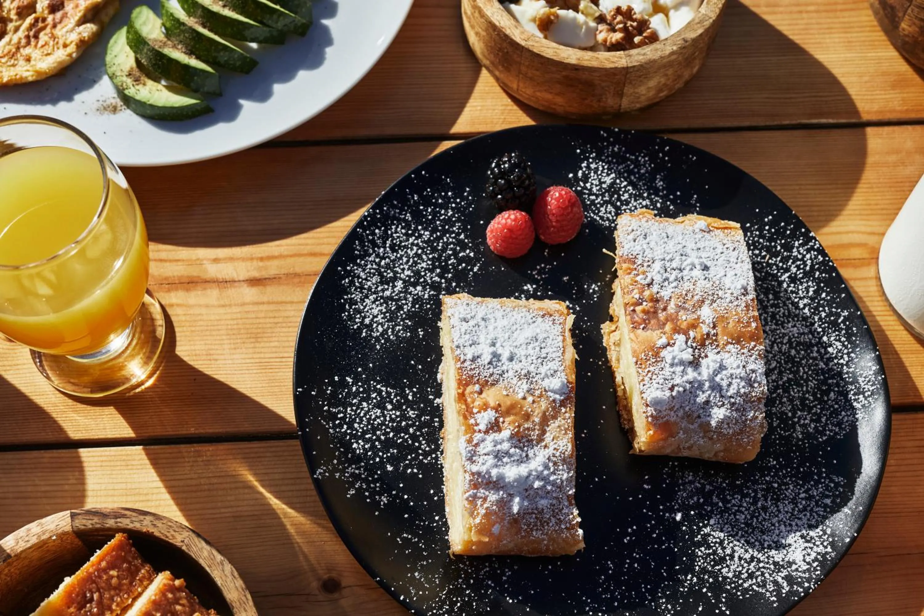 Breakfast in Athiri Santorini Hotel