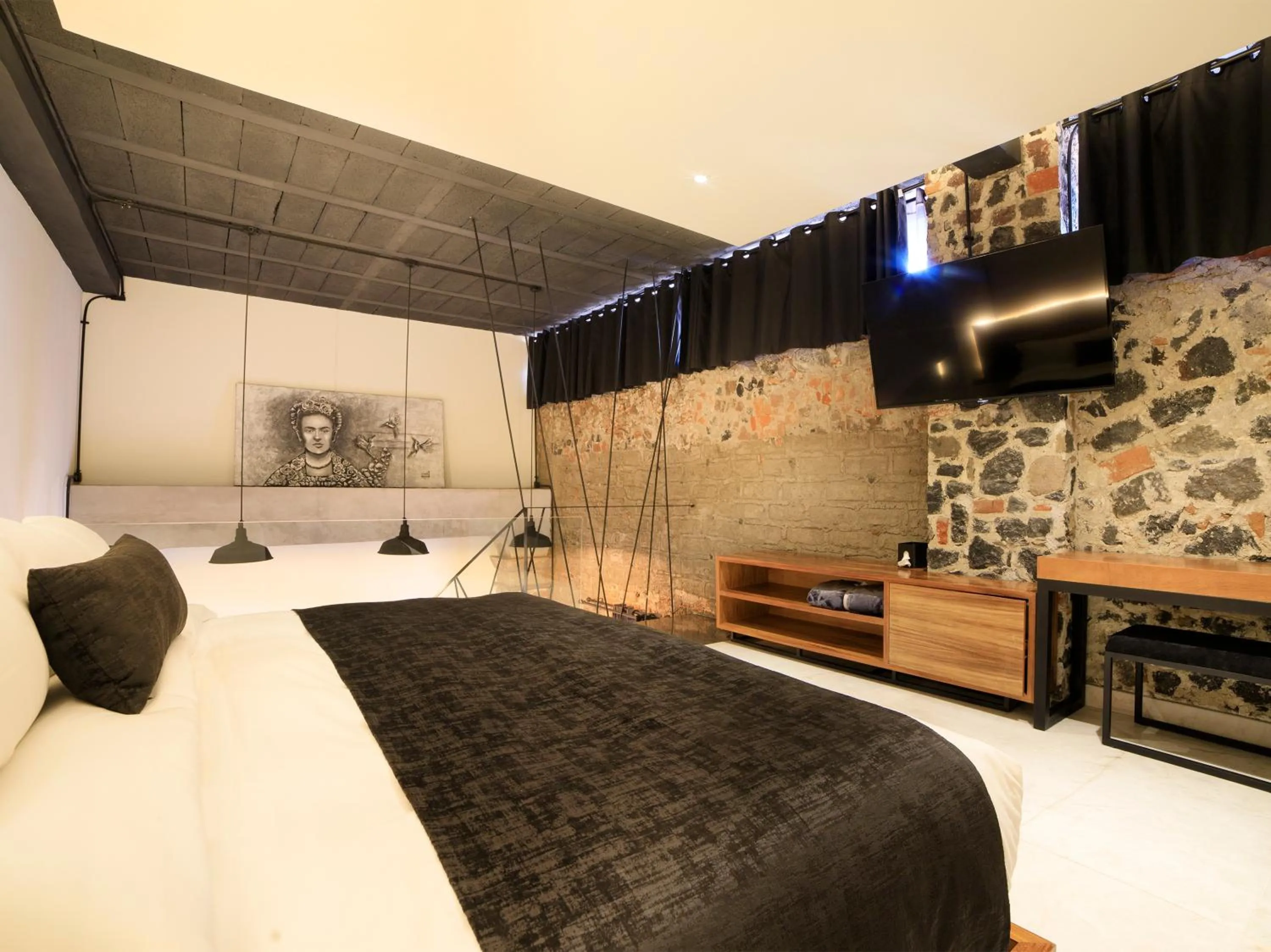 Seating area in Hotel Tila