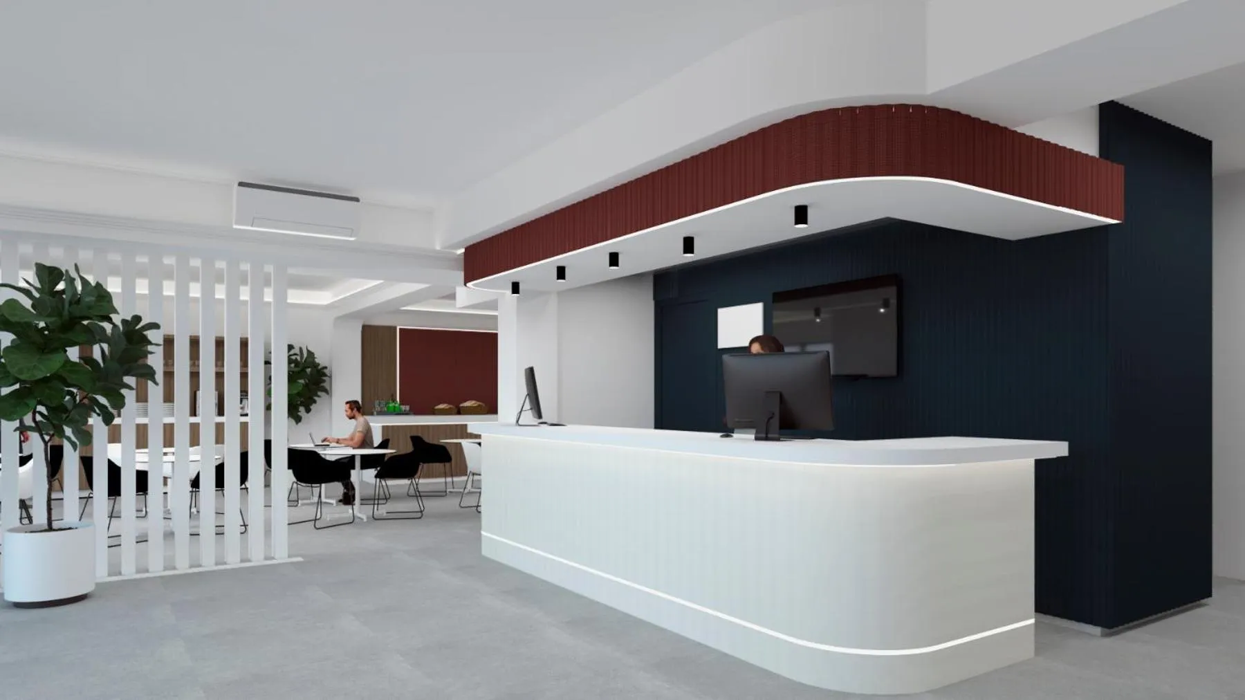 Lobby or reception in Hotel Vibra Vila