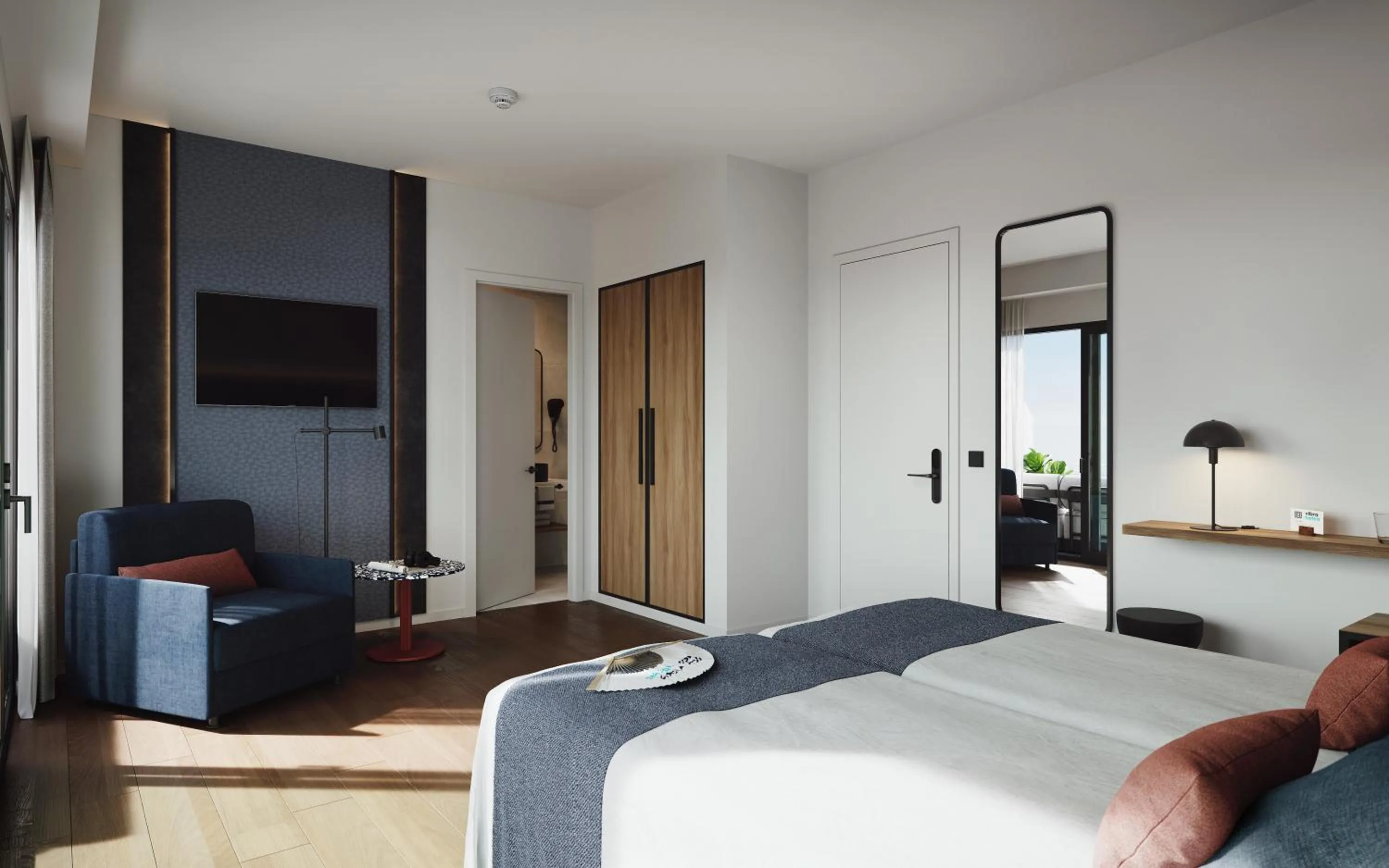 Bedroom, Bed in Hotel Vibra Vila - New Opening 2026