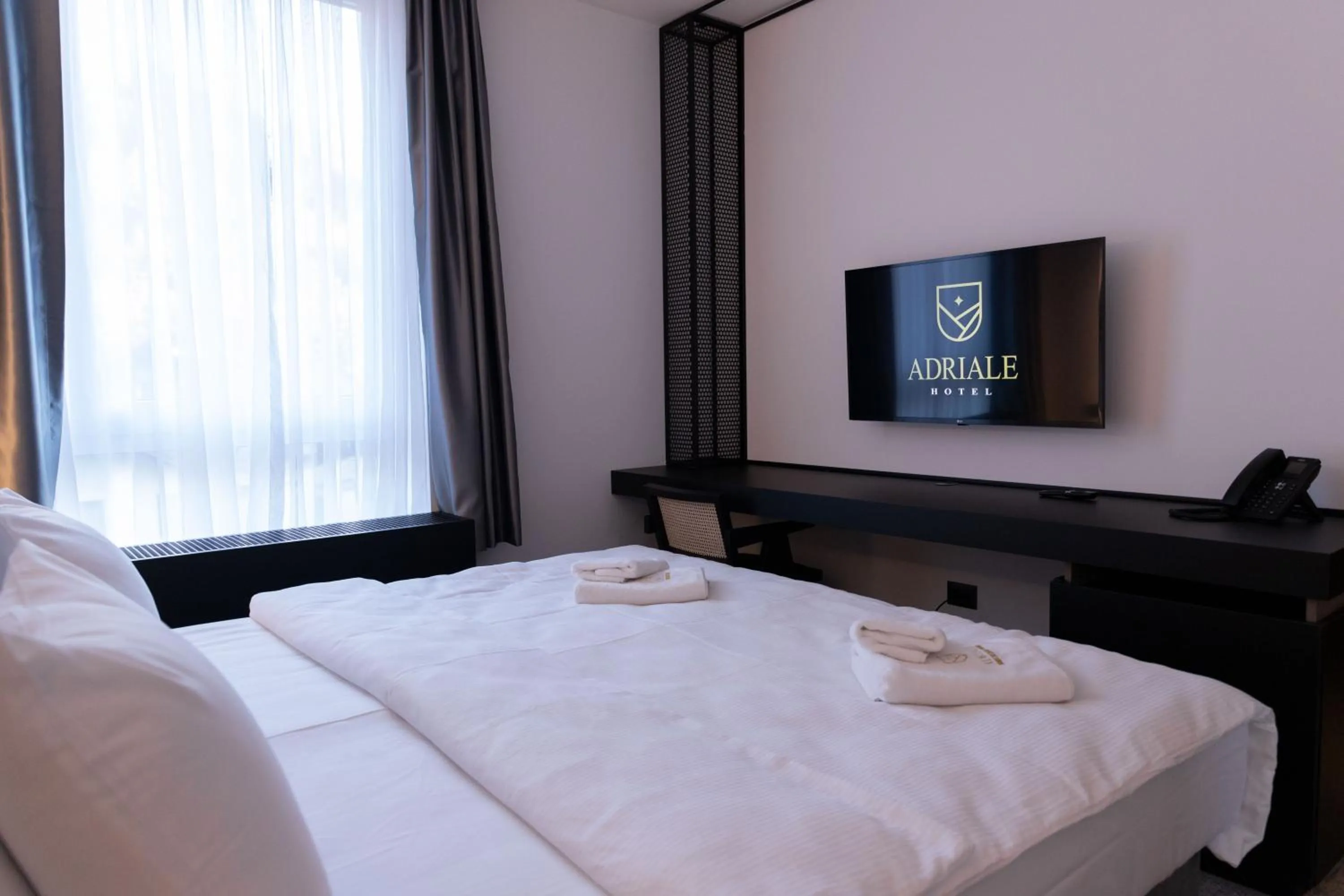 Bed in Hotel Adriale