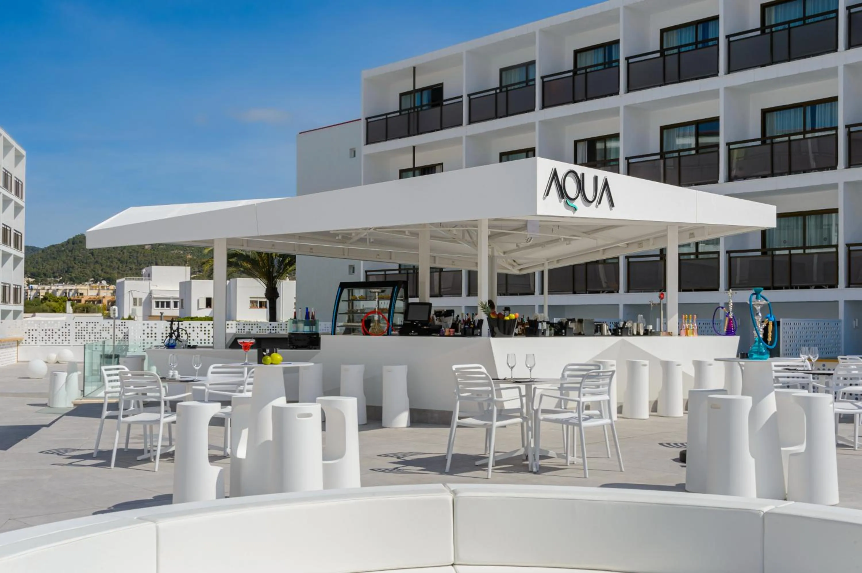 Patio in Hotel Vibra Mare Nostrum