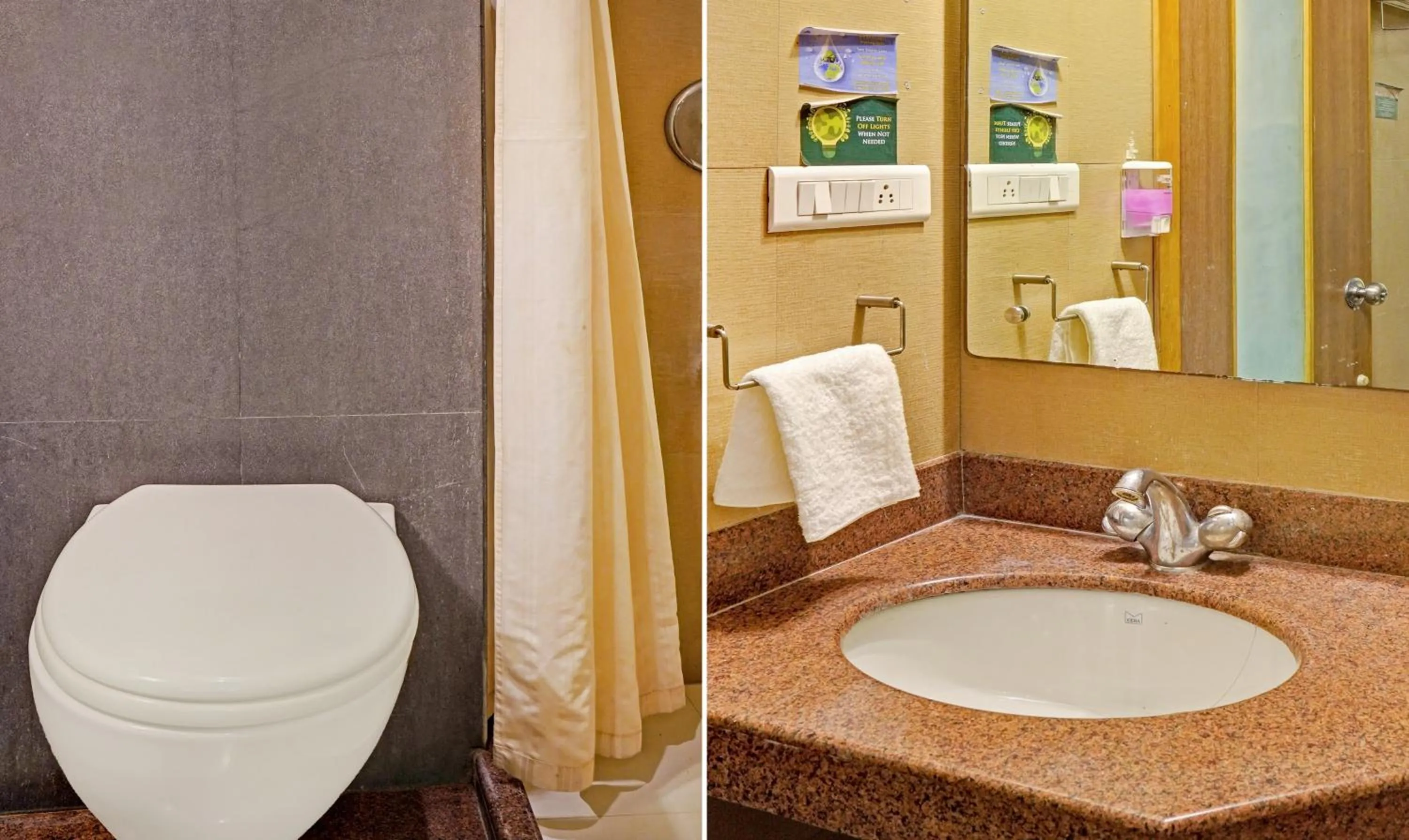 Bathroom in Treebo Royal Cm - City Center