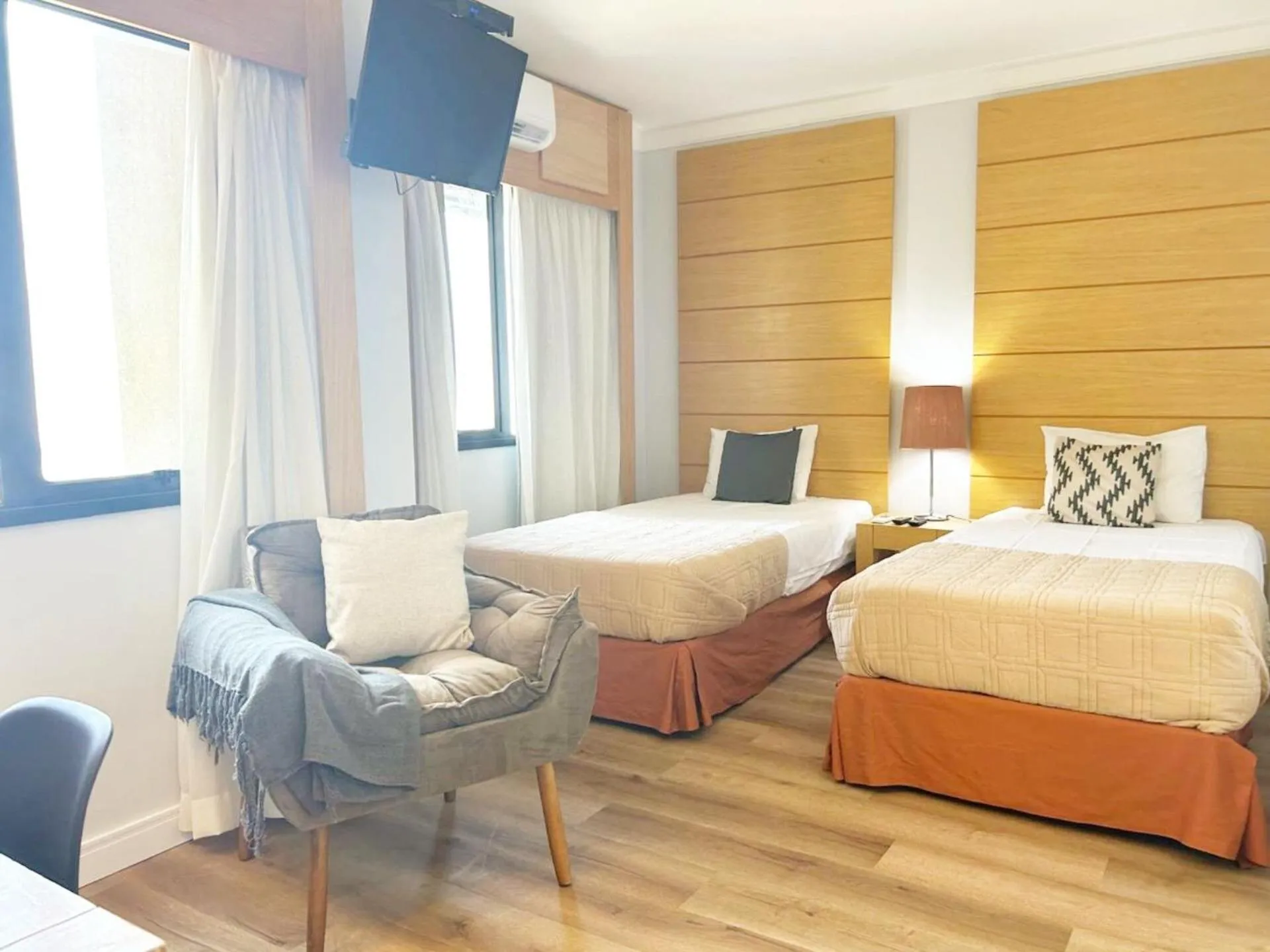 Bedroom in Suite Flat Congonhas Duplo 1504