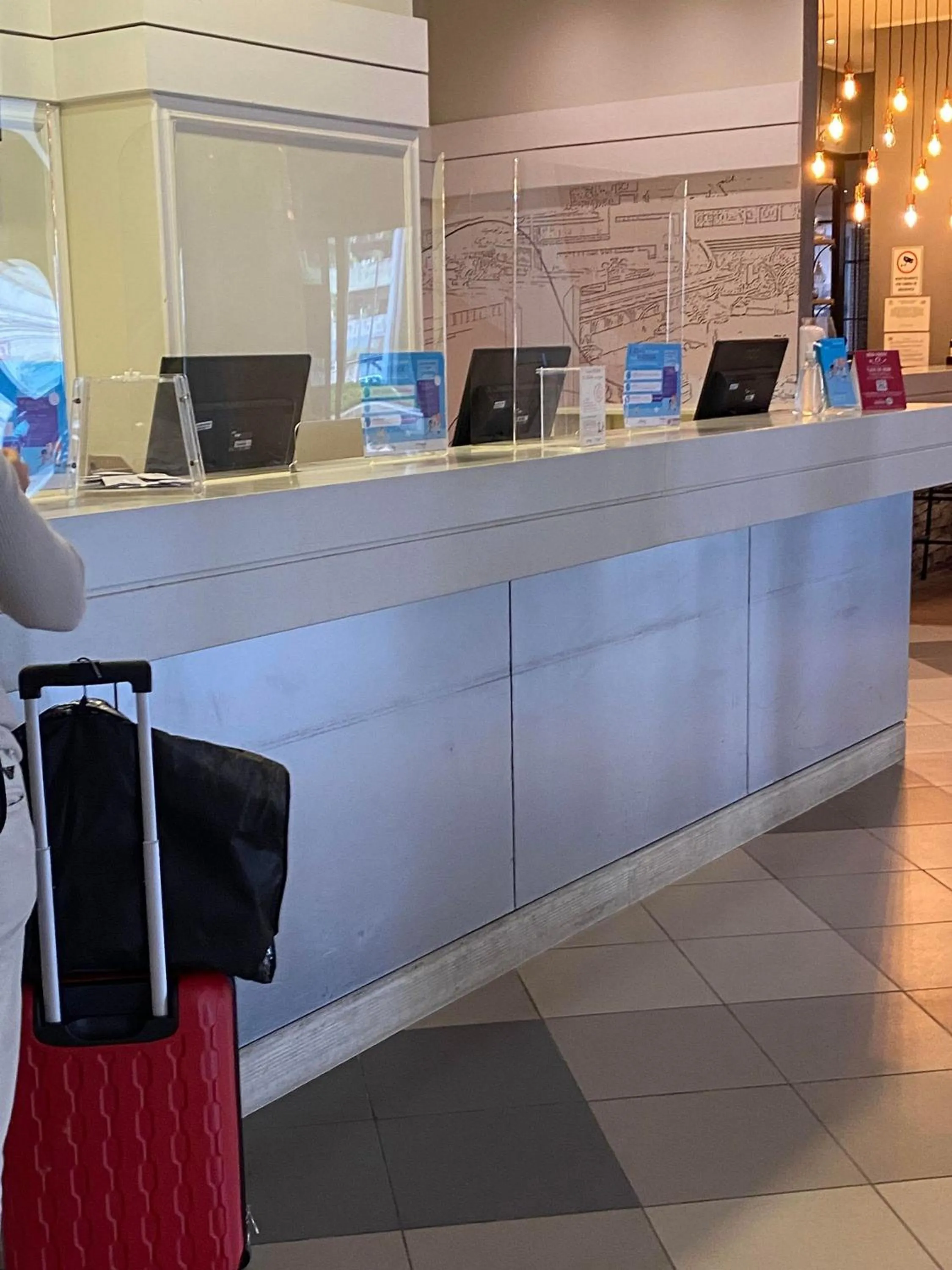 Lobby or reception in Suite Flat Congonhas Duplo 1504