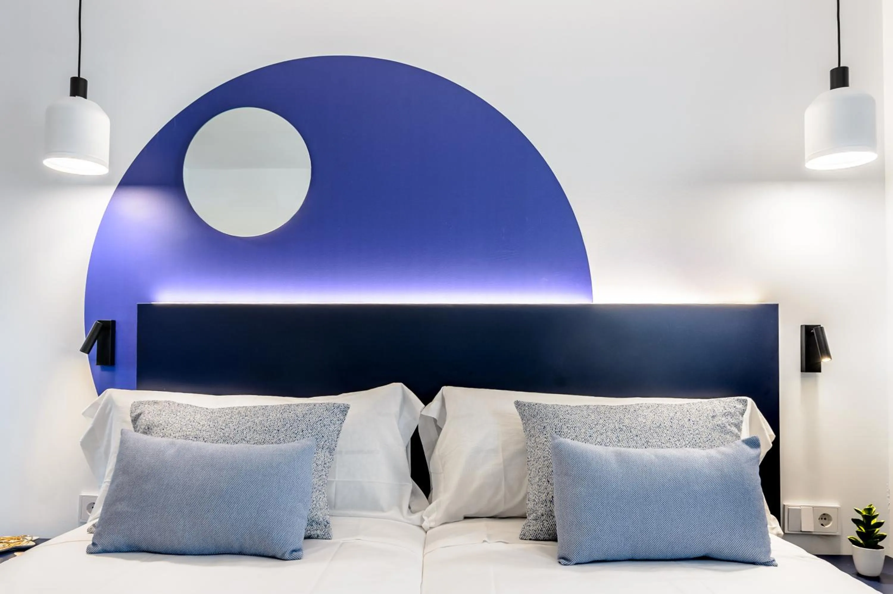 Bed in Apartamentos Vibra Jabeque Blue - Adults only -New Opening 2025