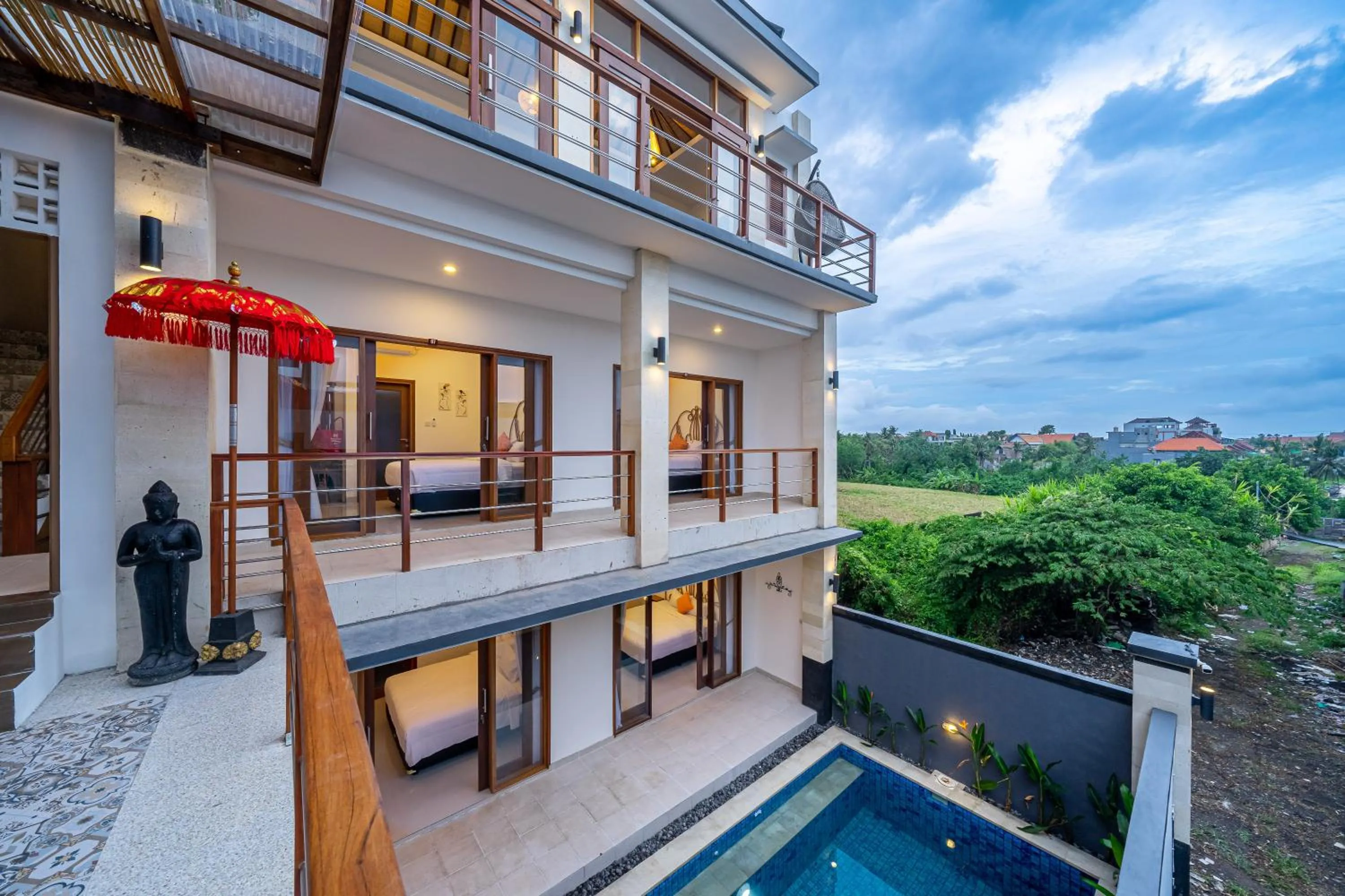 Property building in Kasmaran Bali Guest House