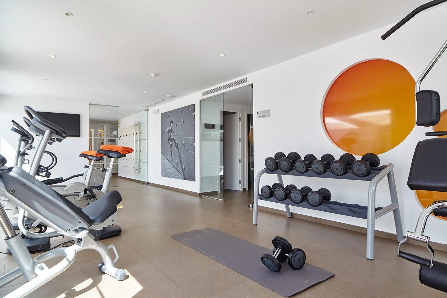 Fitness centre/facilities in Ibiza Sun Apartments