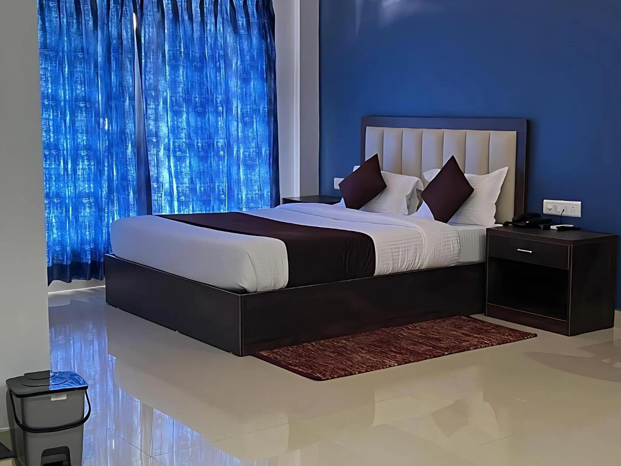 Bedroom, Bed in Hotel The Classic Verna