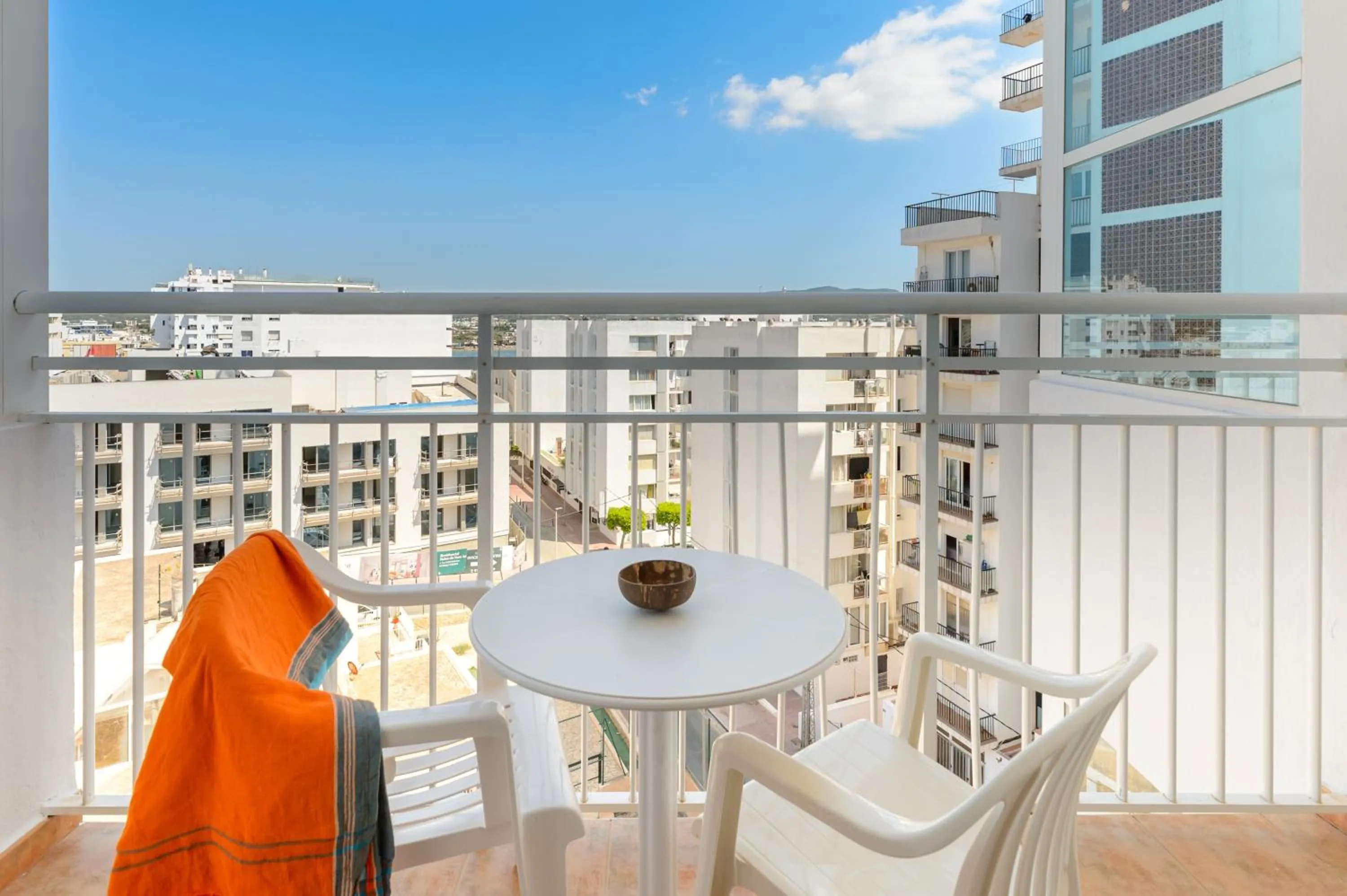 Balcony/Terrace in Aparthotel Vibra Sanan - Adults only