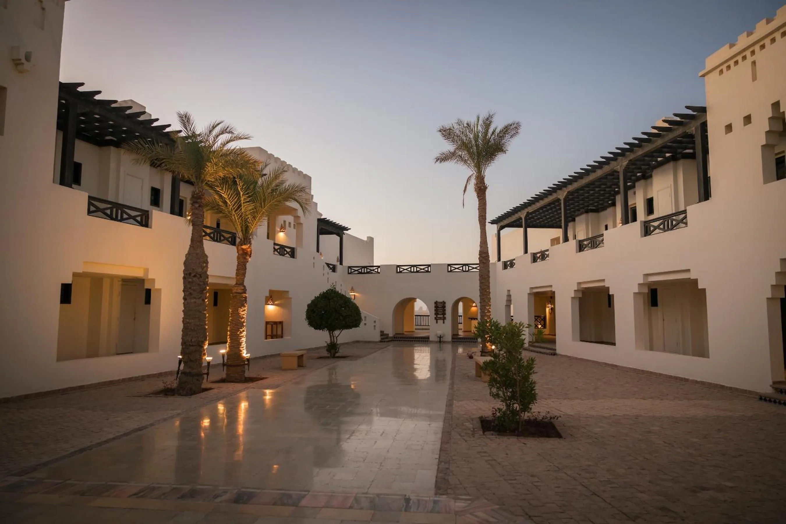 Property building in Sharm Resort
