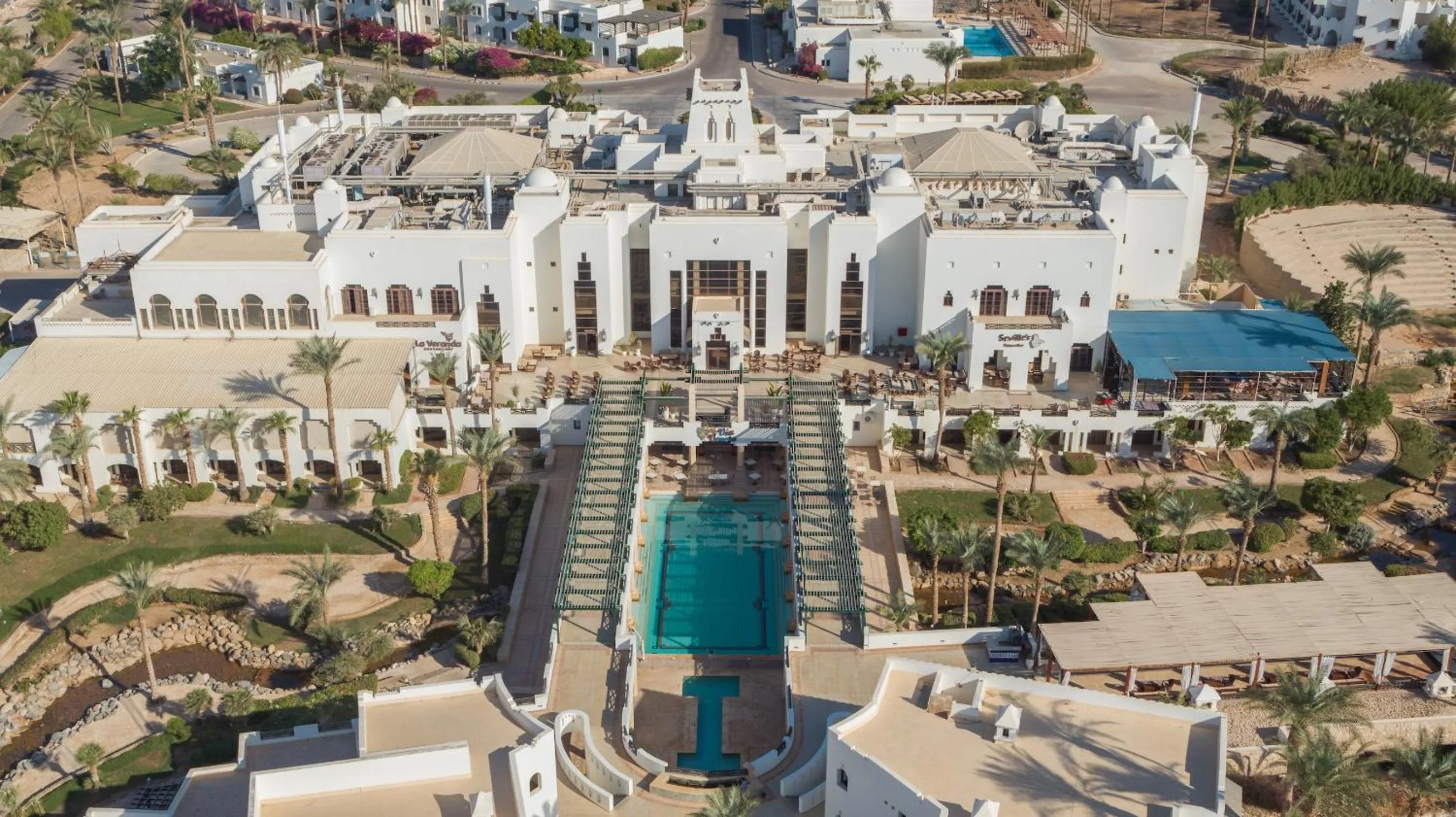 Property building in Sharm Resort