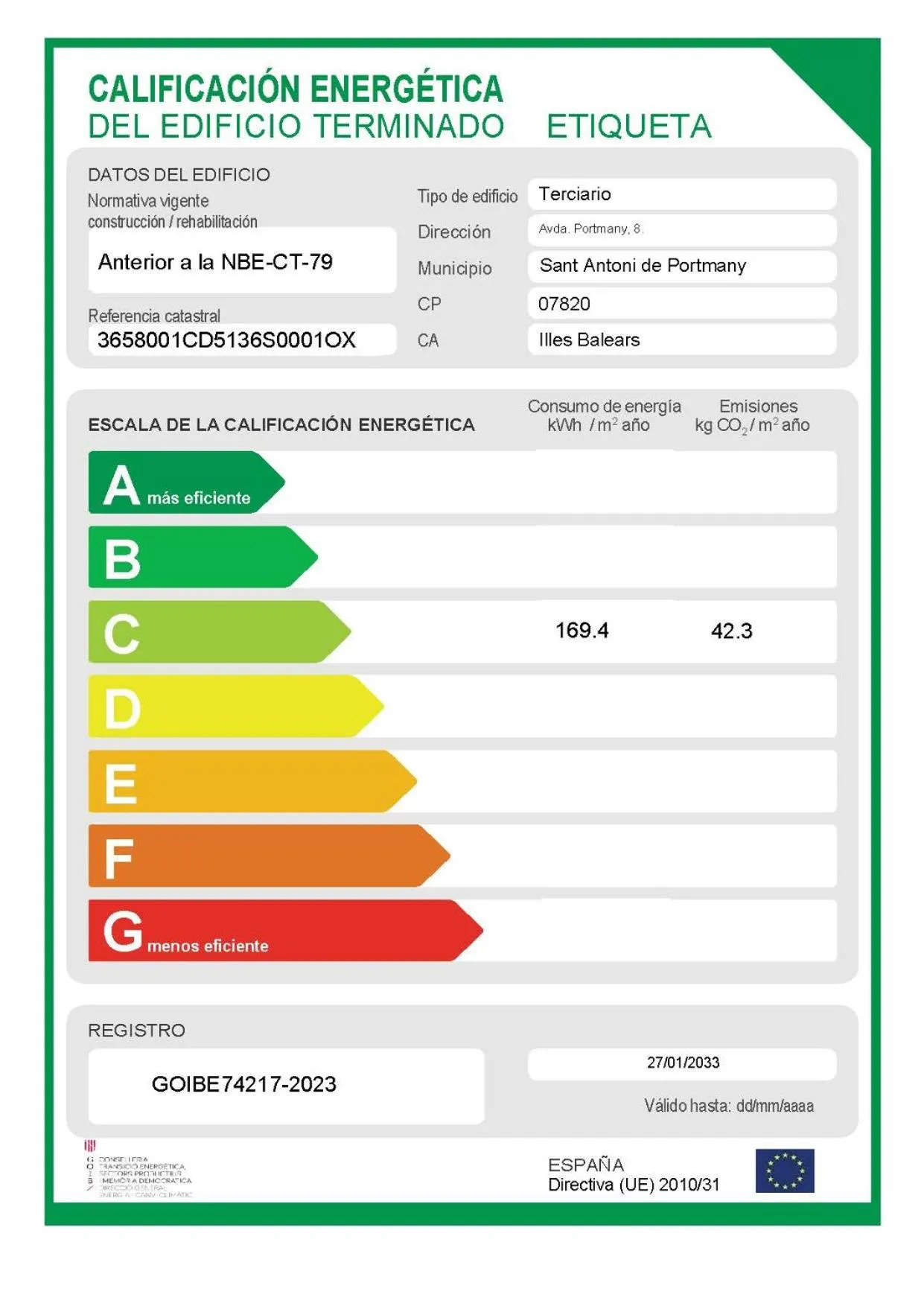 Certificate/Award in Hotel Vibra Marco Polo II - Adults only