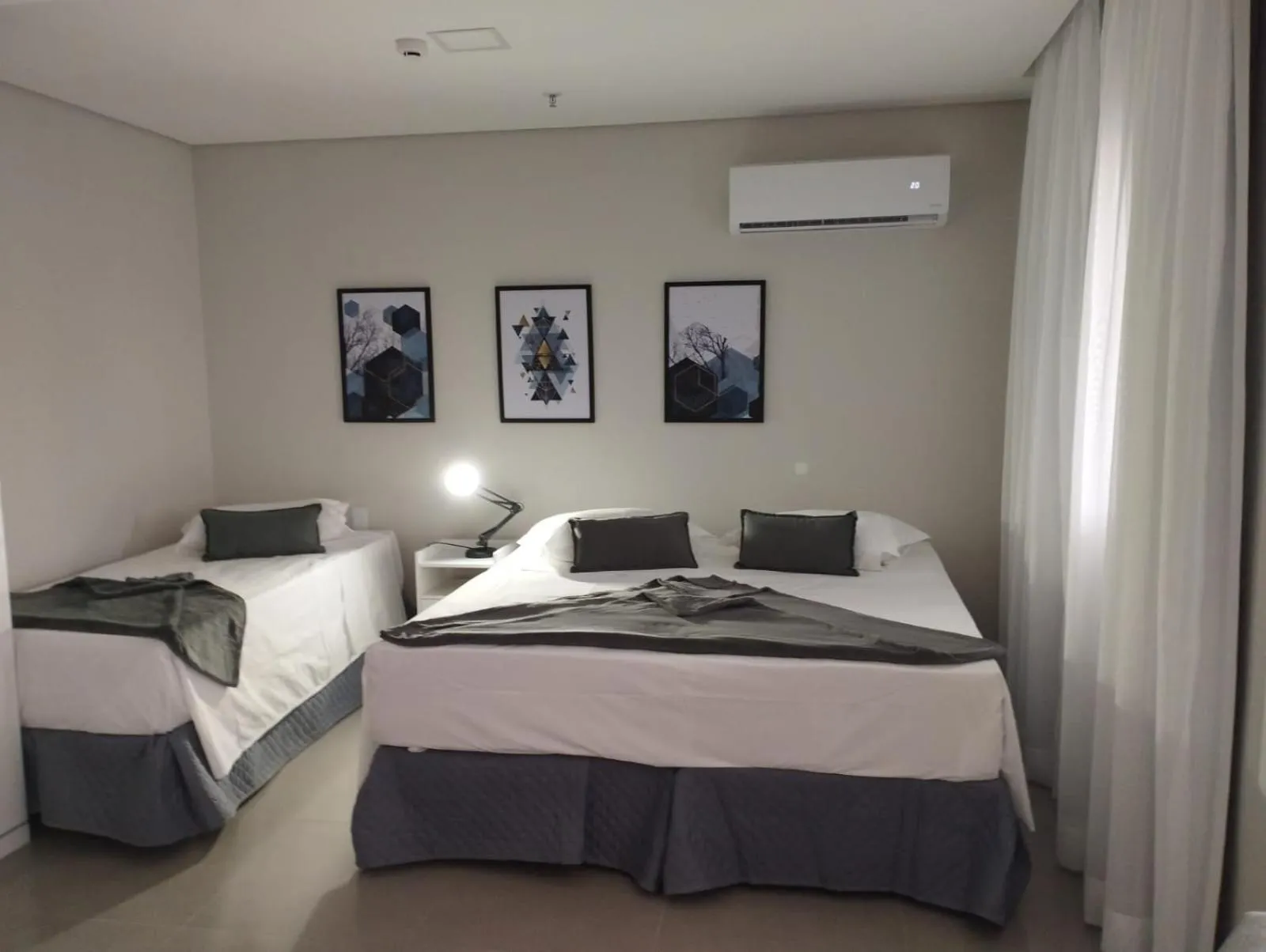 Photo of the whole room, Bed in Diamond Hotéis e Flats