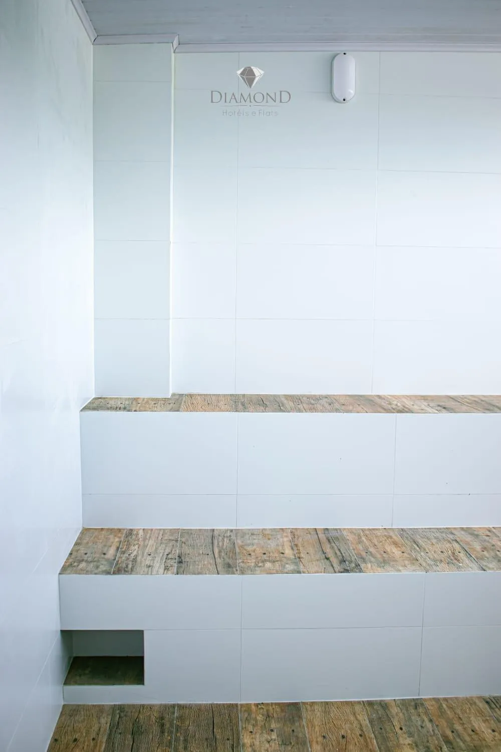 Steam room in Diamond Hotéis e Flats