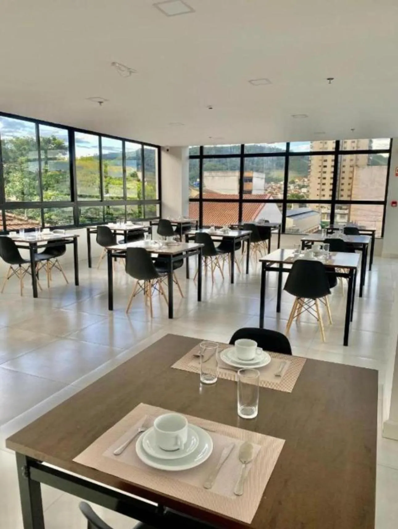 Breakfast in Diamond Hotéis e Flats