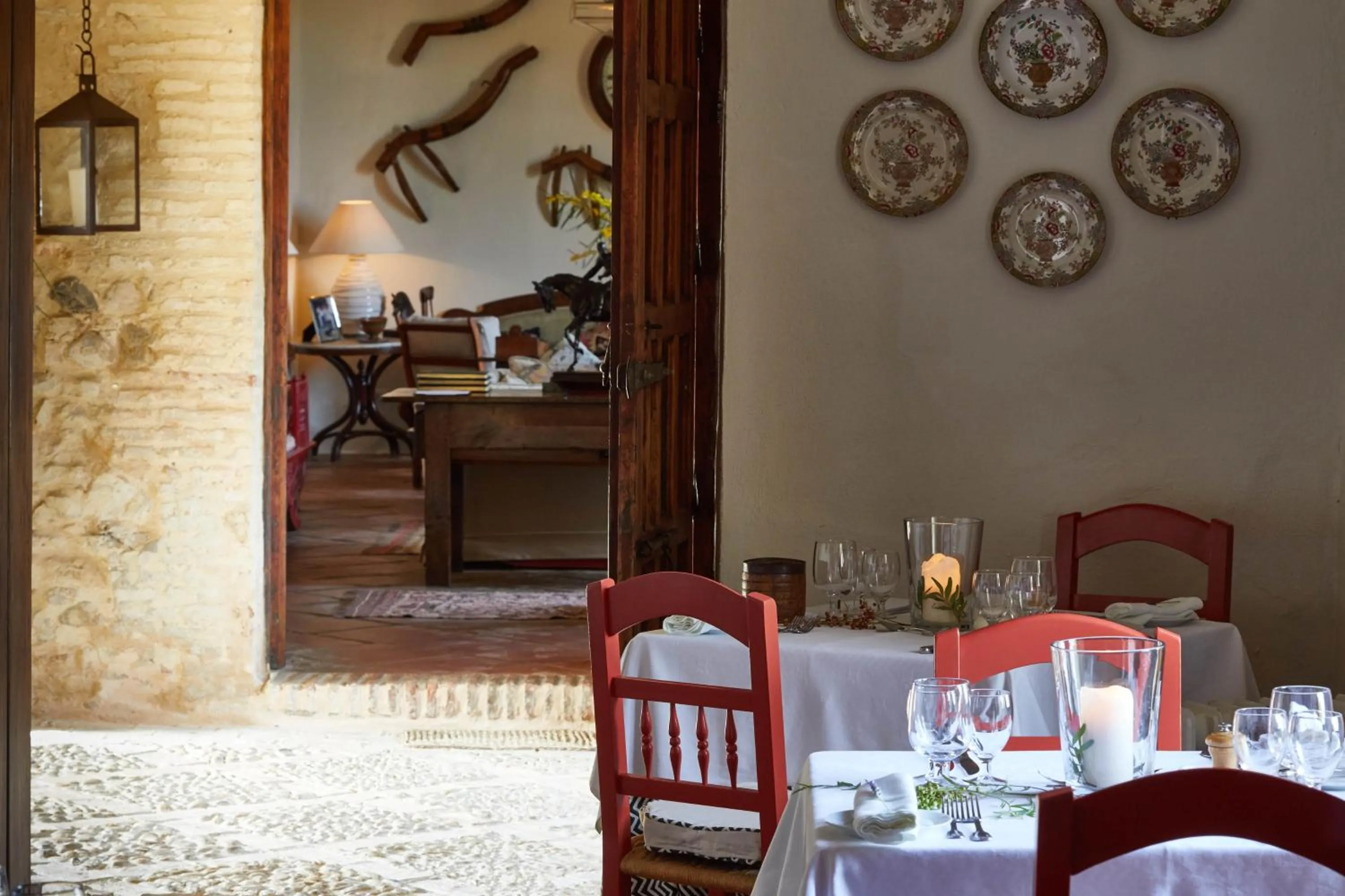 Lounge or bar in Hacienda de San Rafael