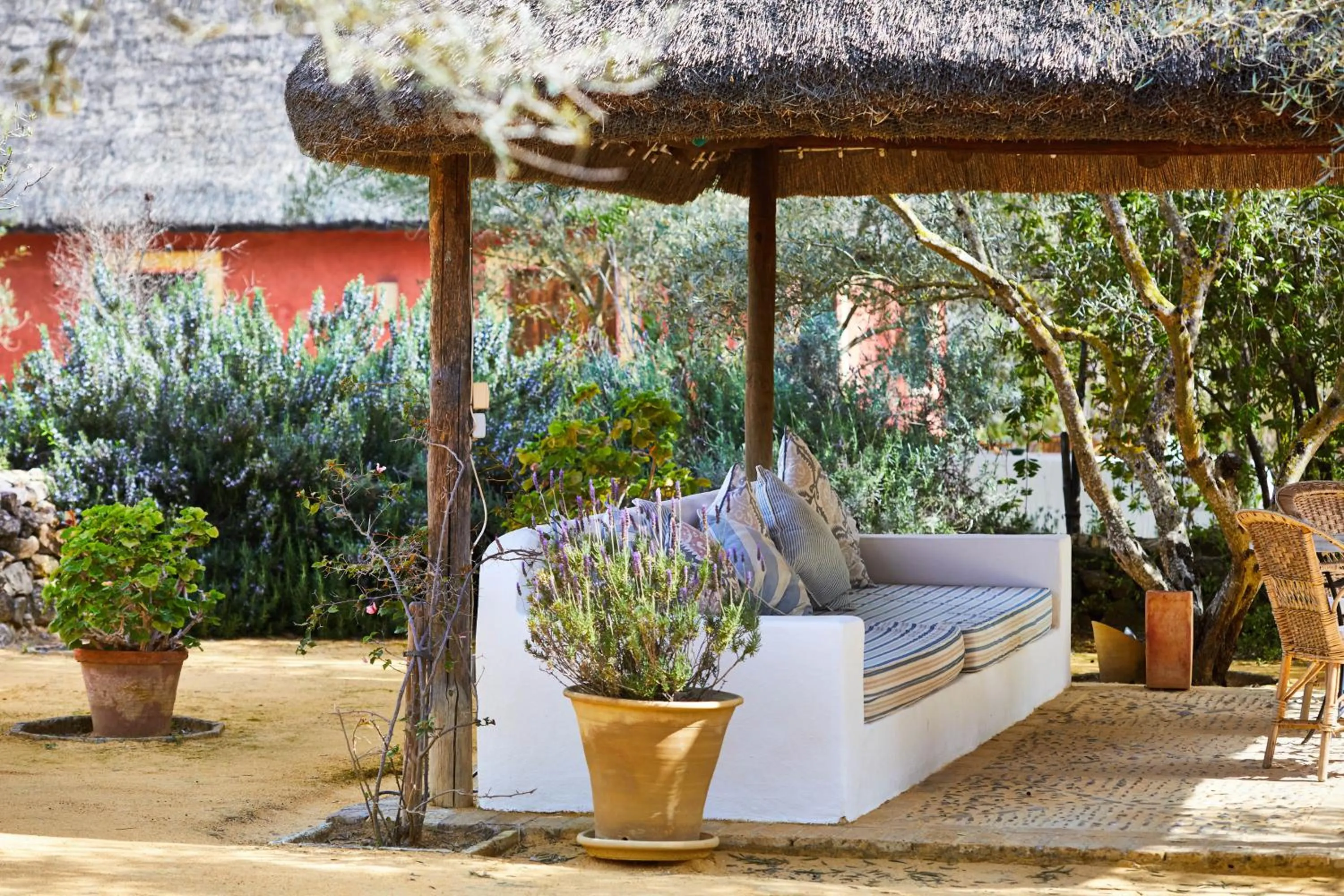 Bed in Hacienda de San Rafael