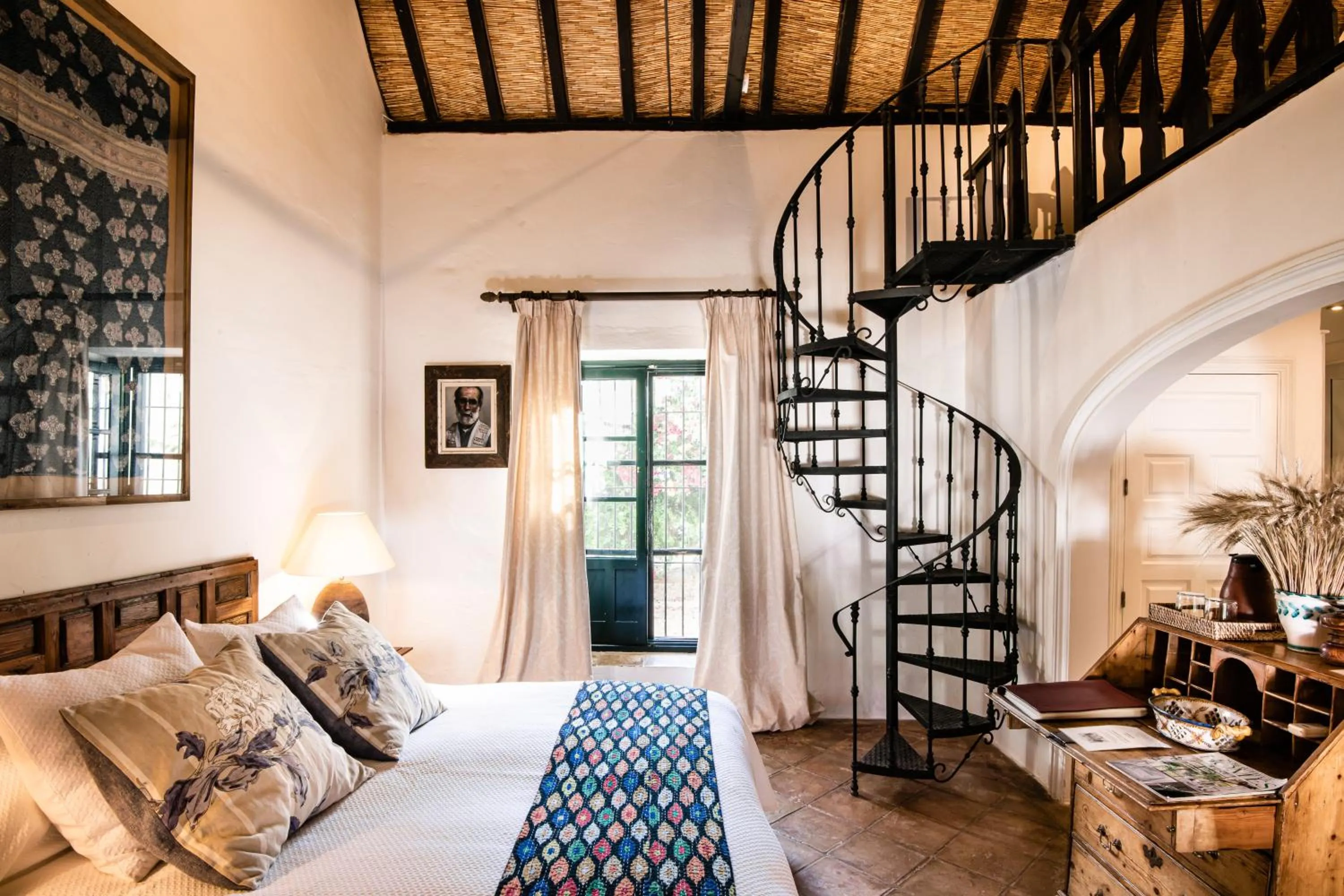 Photo of the whole room, Bed in Hacienda de San Rafael